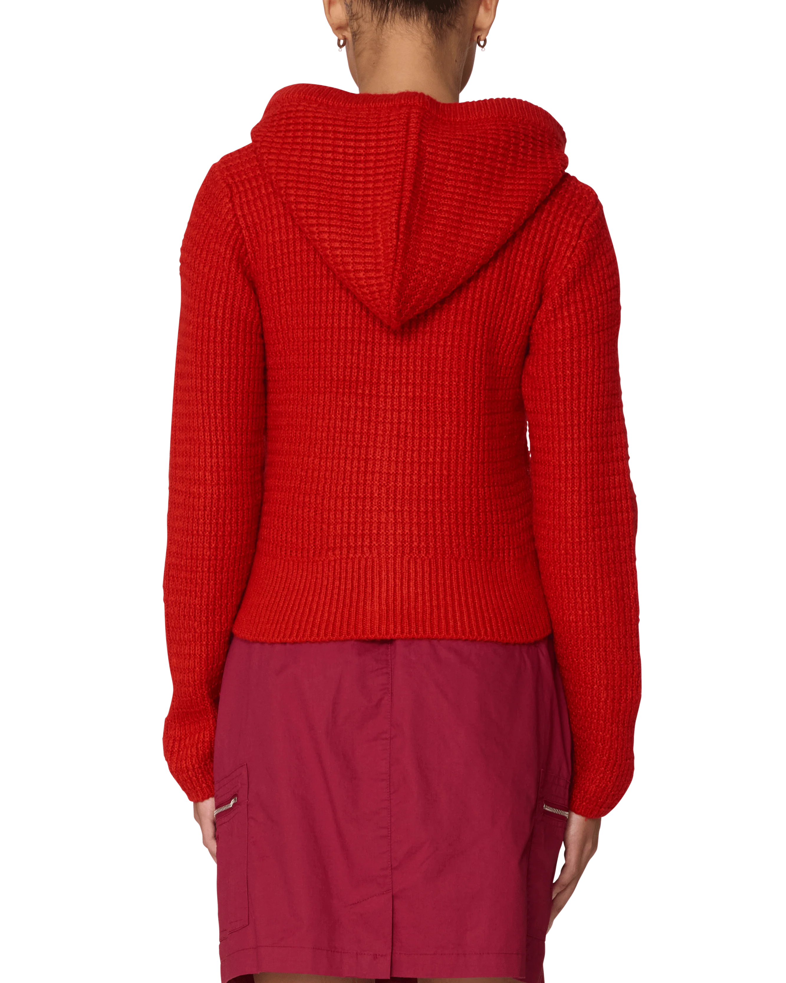 Glenda Hood Zip Sweater - Image 3