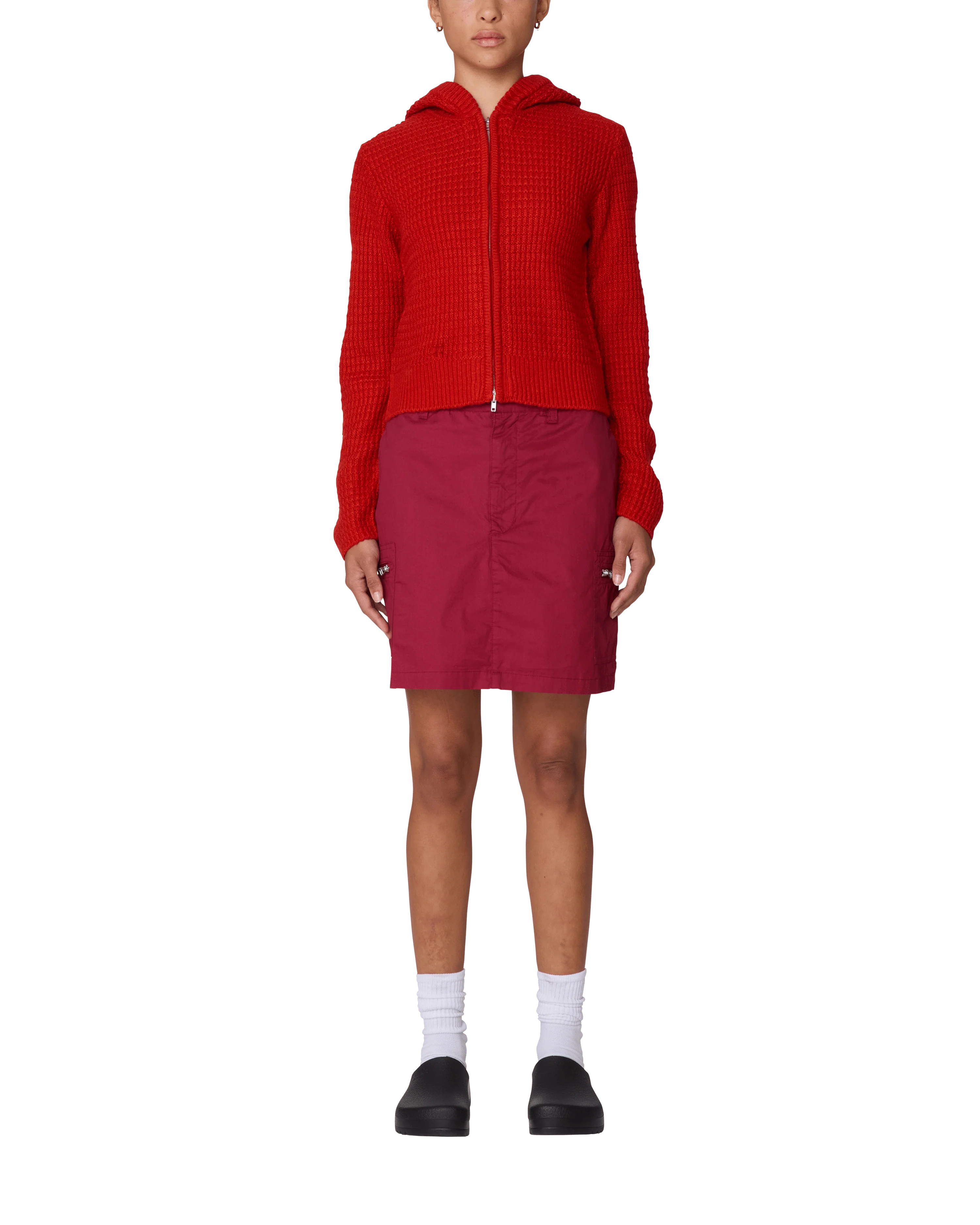 Glenda Hood Zip Sweater - Image 4