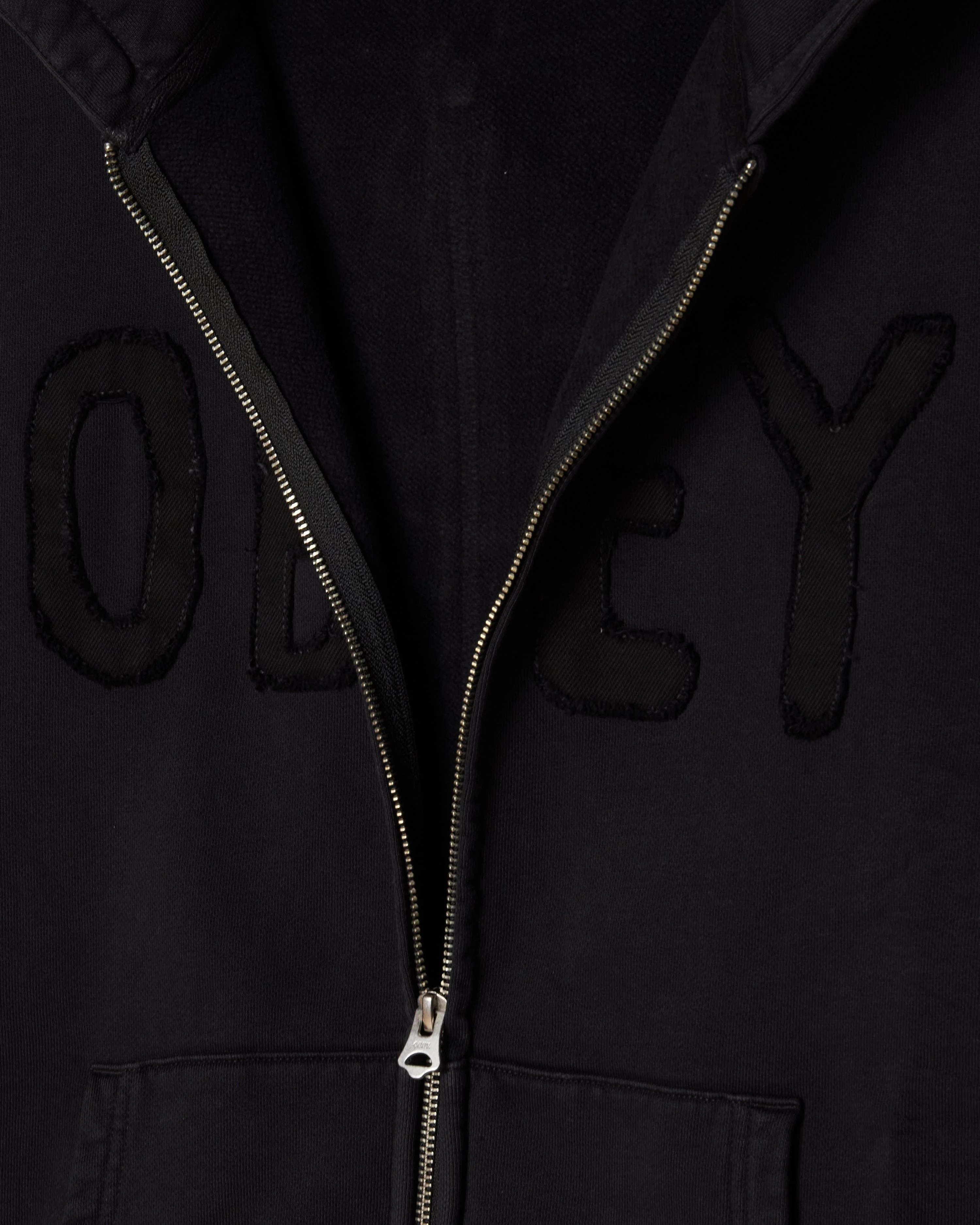 Hybrid Faded Zip Hood Fleece - Image 3