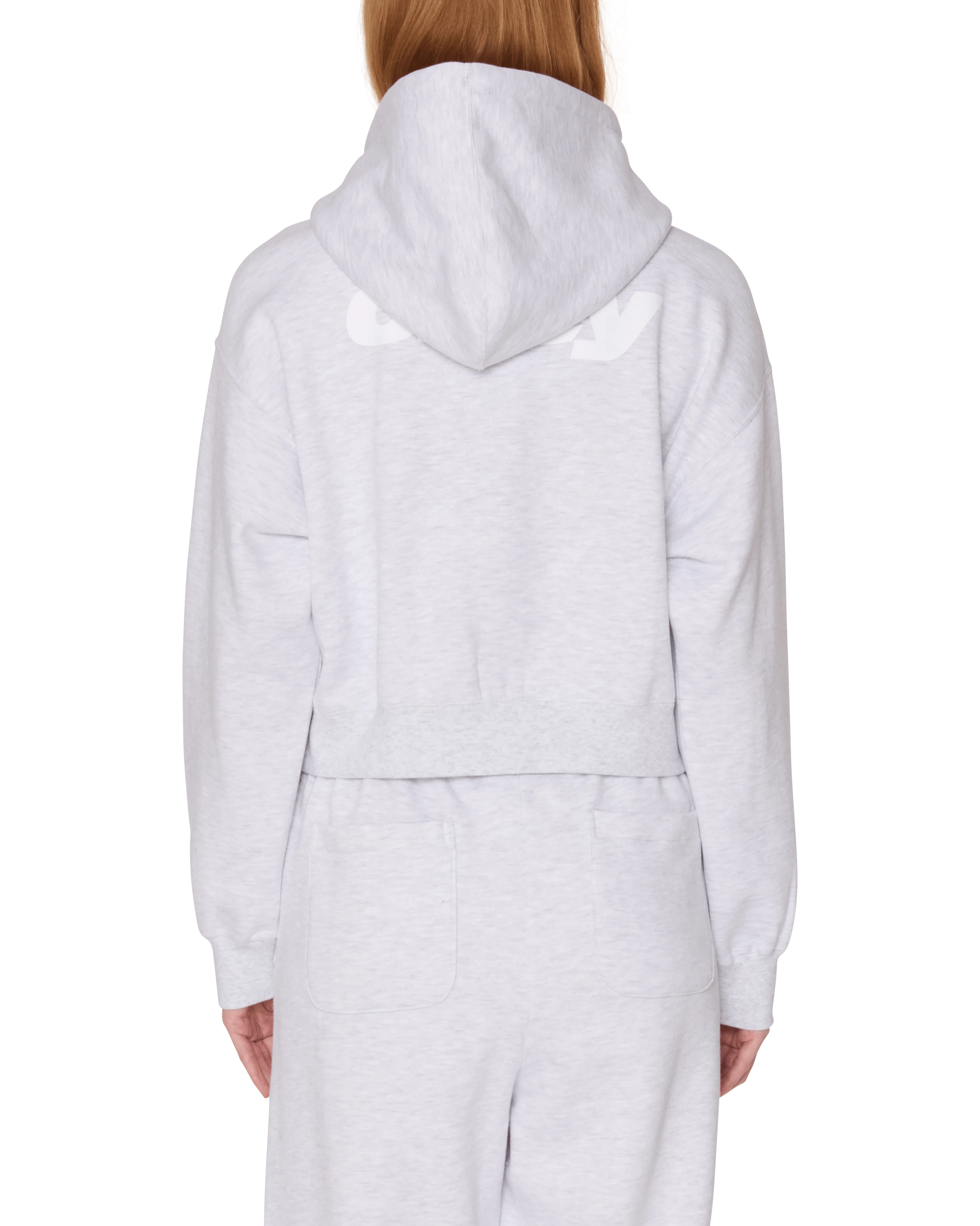 League Cropped Zip Hood Fleece - Image 3