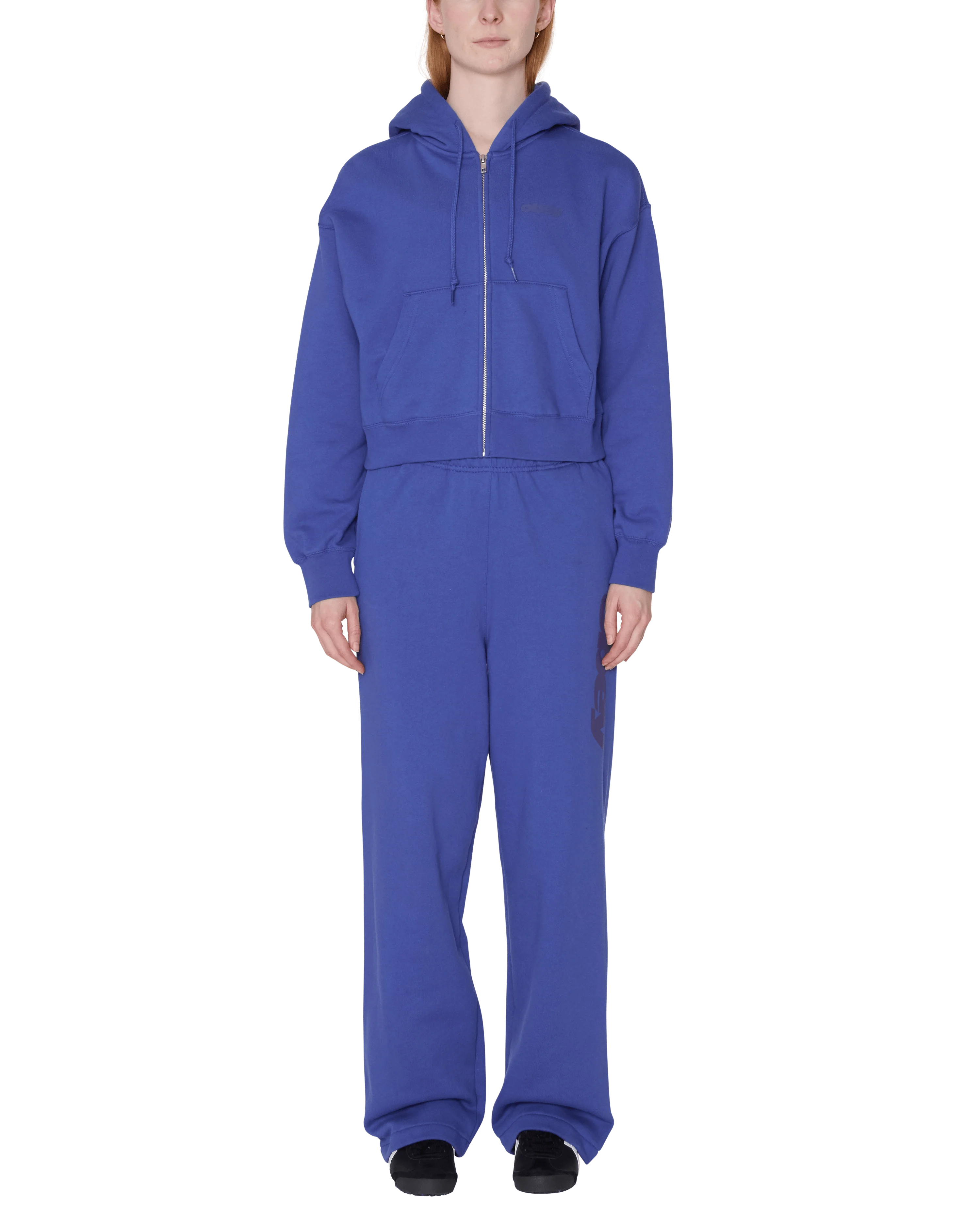 League Cropped Zip Hood Fleece - Image 5