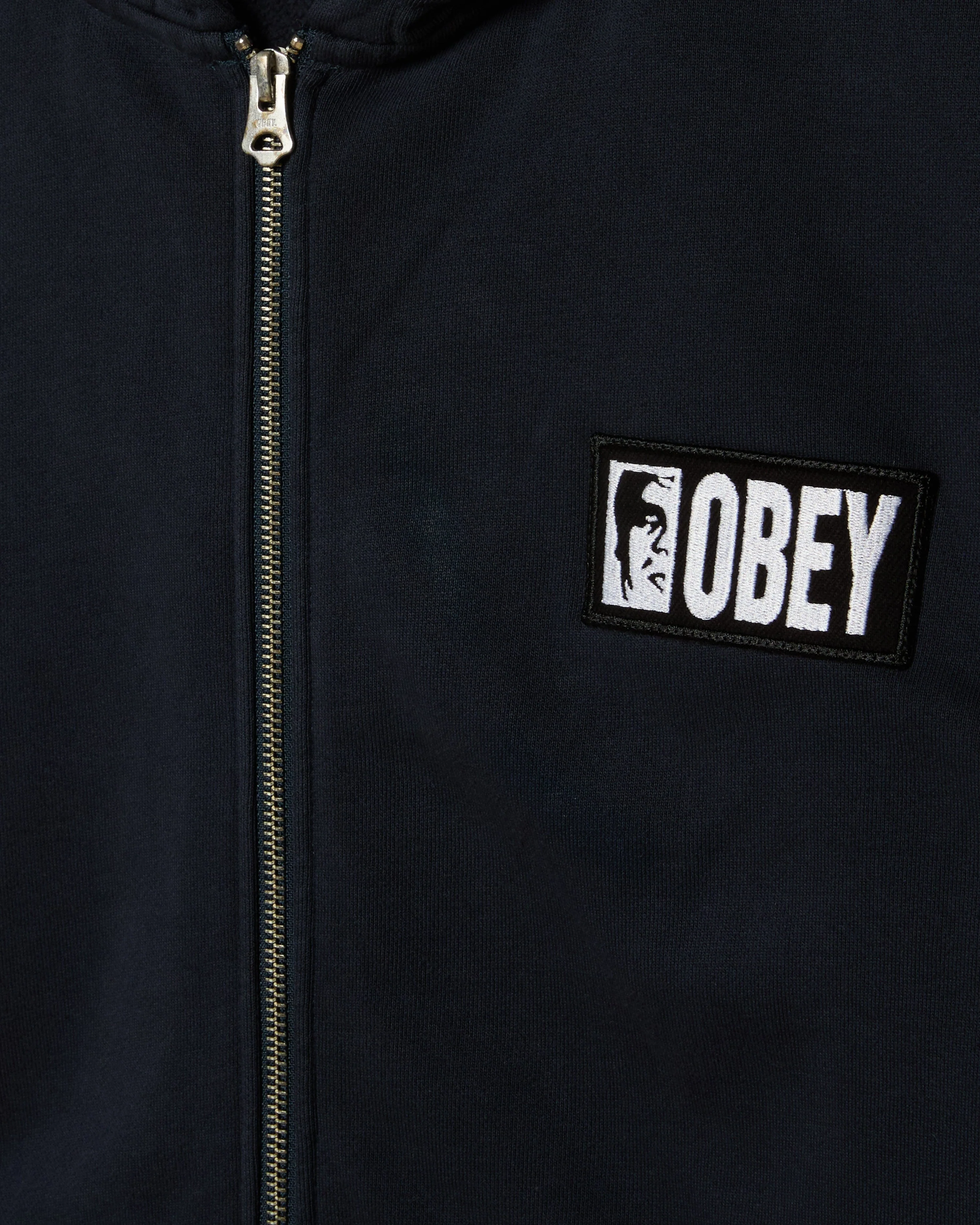 Margin Faded Zip Hood Fleece - Image 4