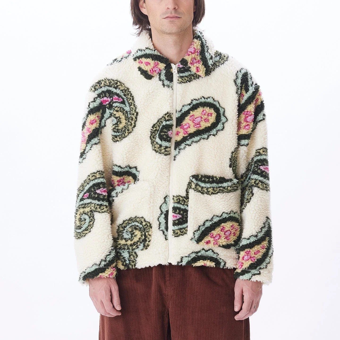 PAISLEY SHERPA JACKET - Image 3