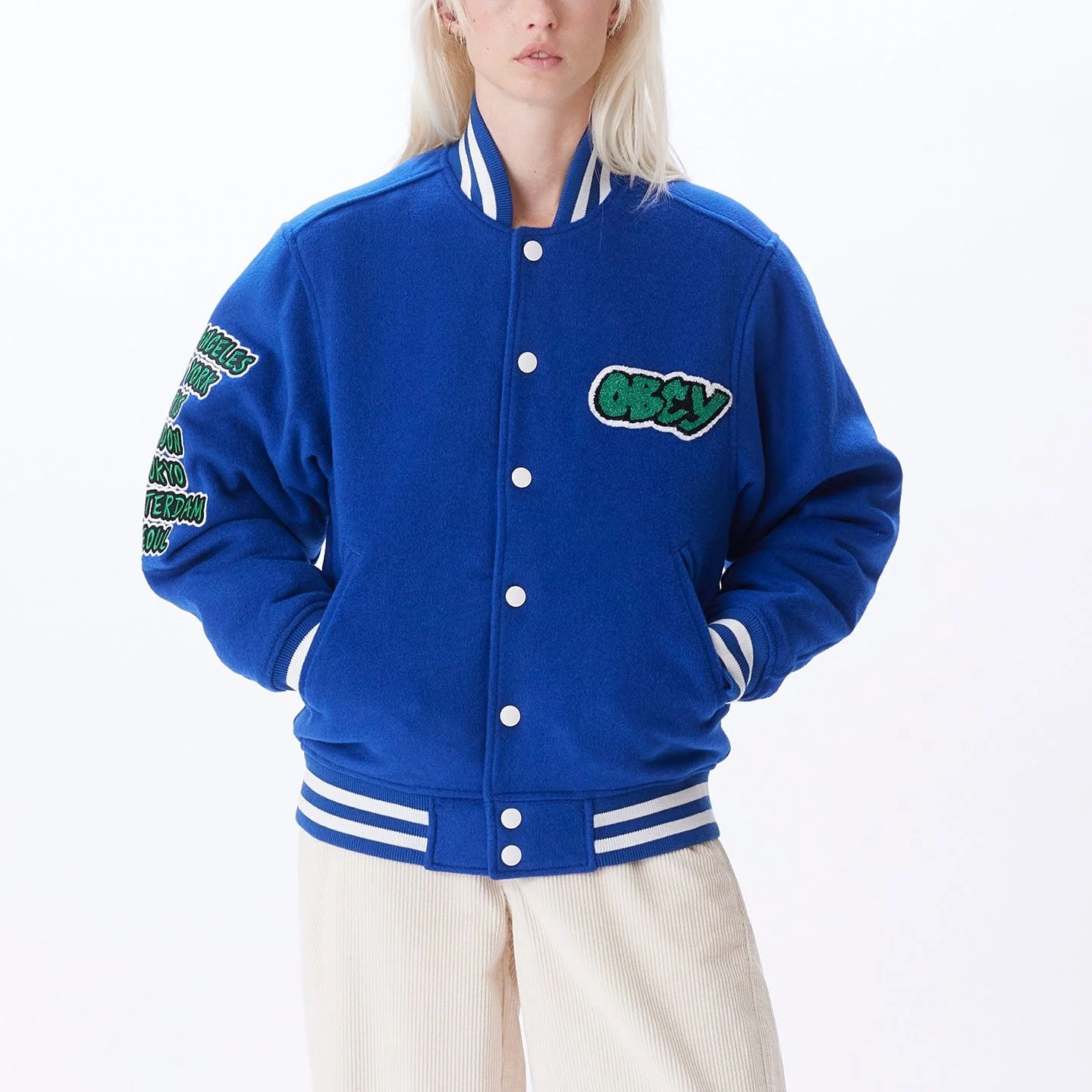 ROLL CALL VARSITY JACKET - Image 5