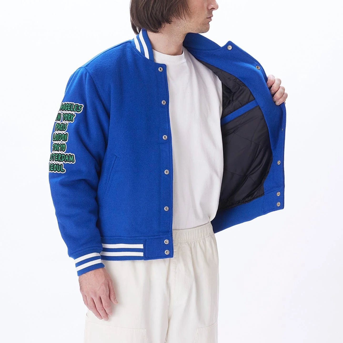 ROLL CALL VARSITY JACKET - Image 9