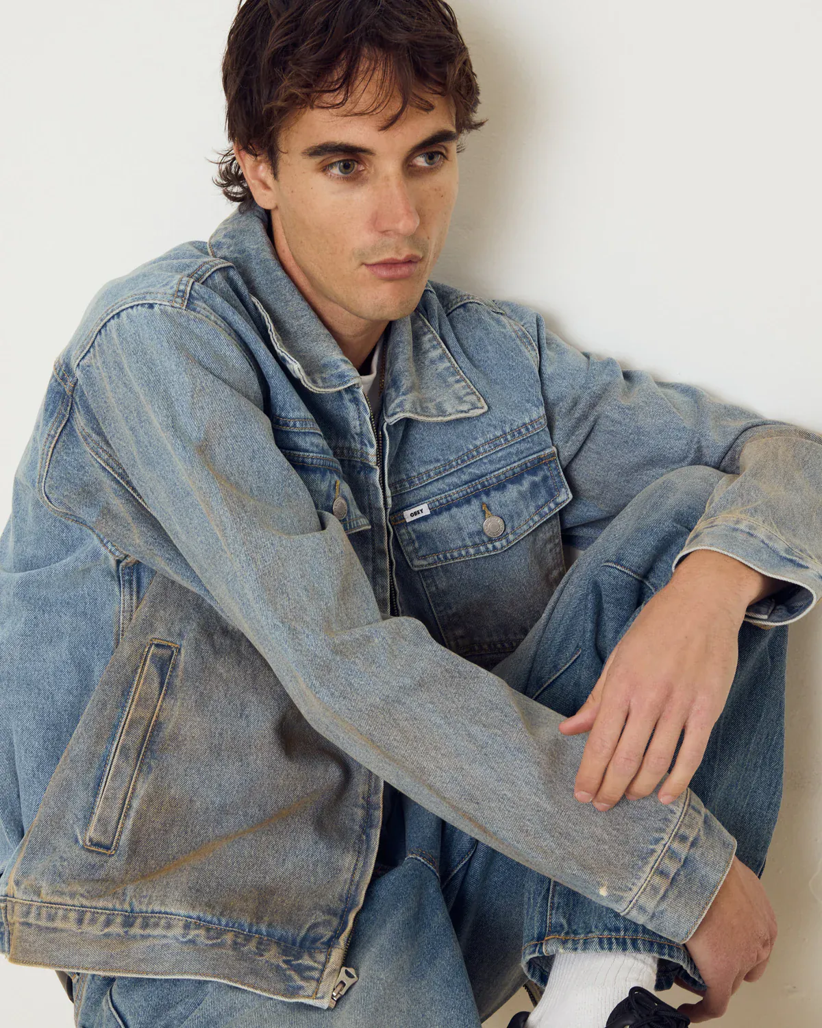 Obey Base Trucker Jacket - Image 4