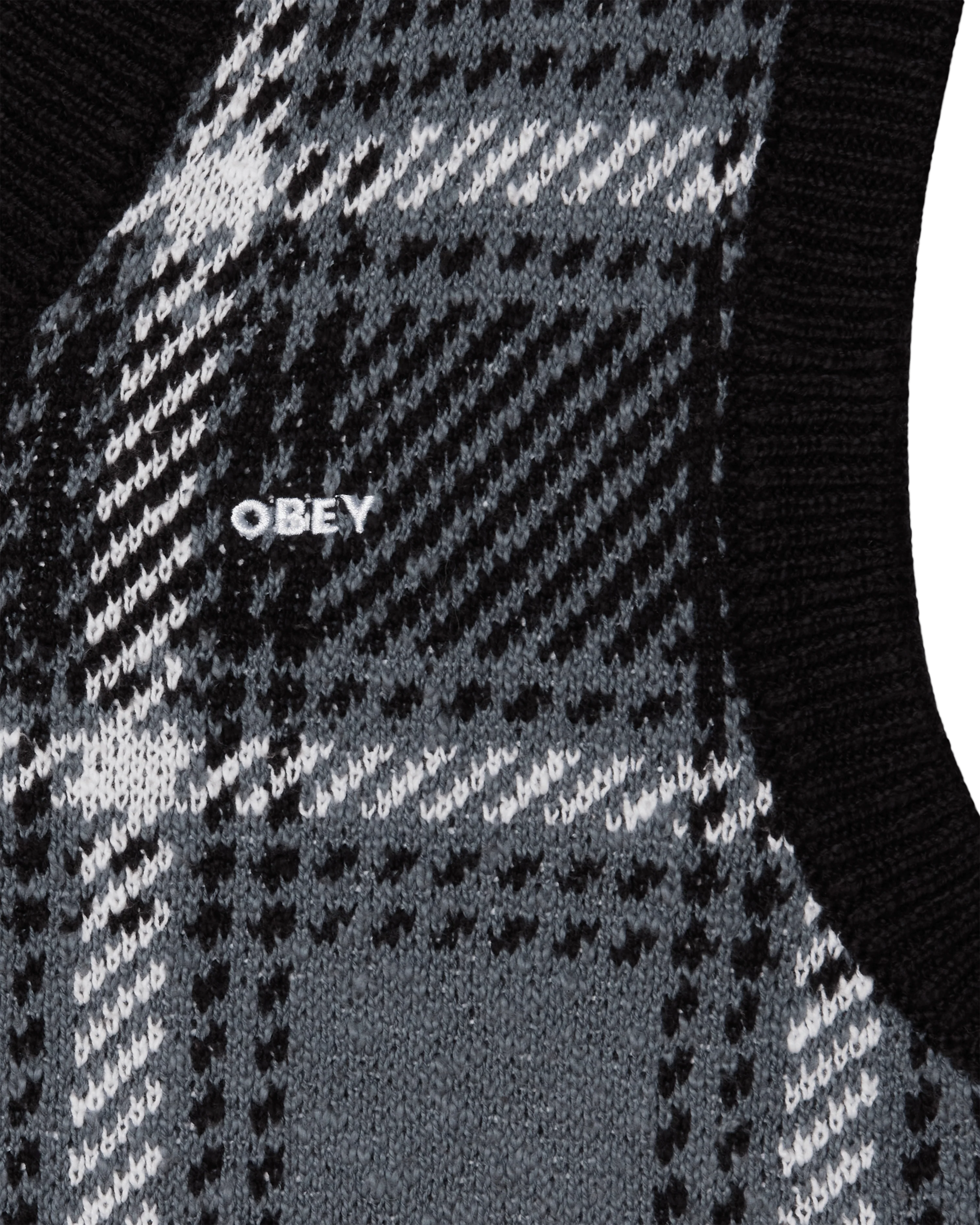 Obey Avon Plaid Vest - Image 3
