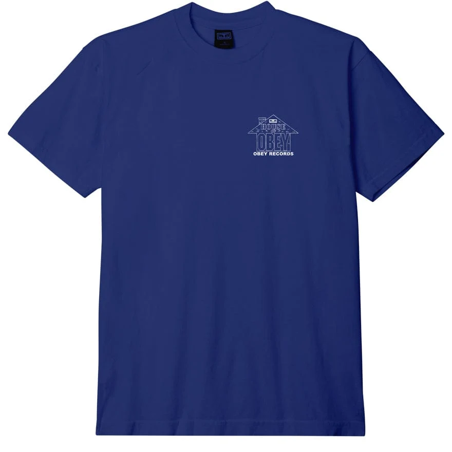 House Of Obey Records Heavy Weight Tee - Image 2