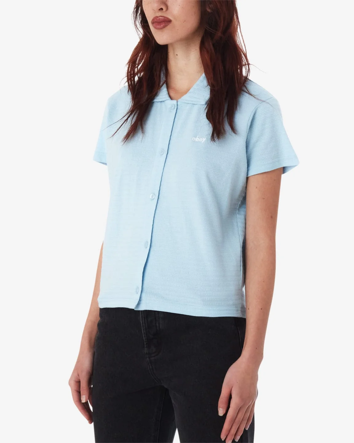 Jones Button Down Polo Ss - Image 3
