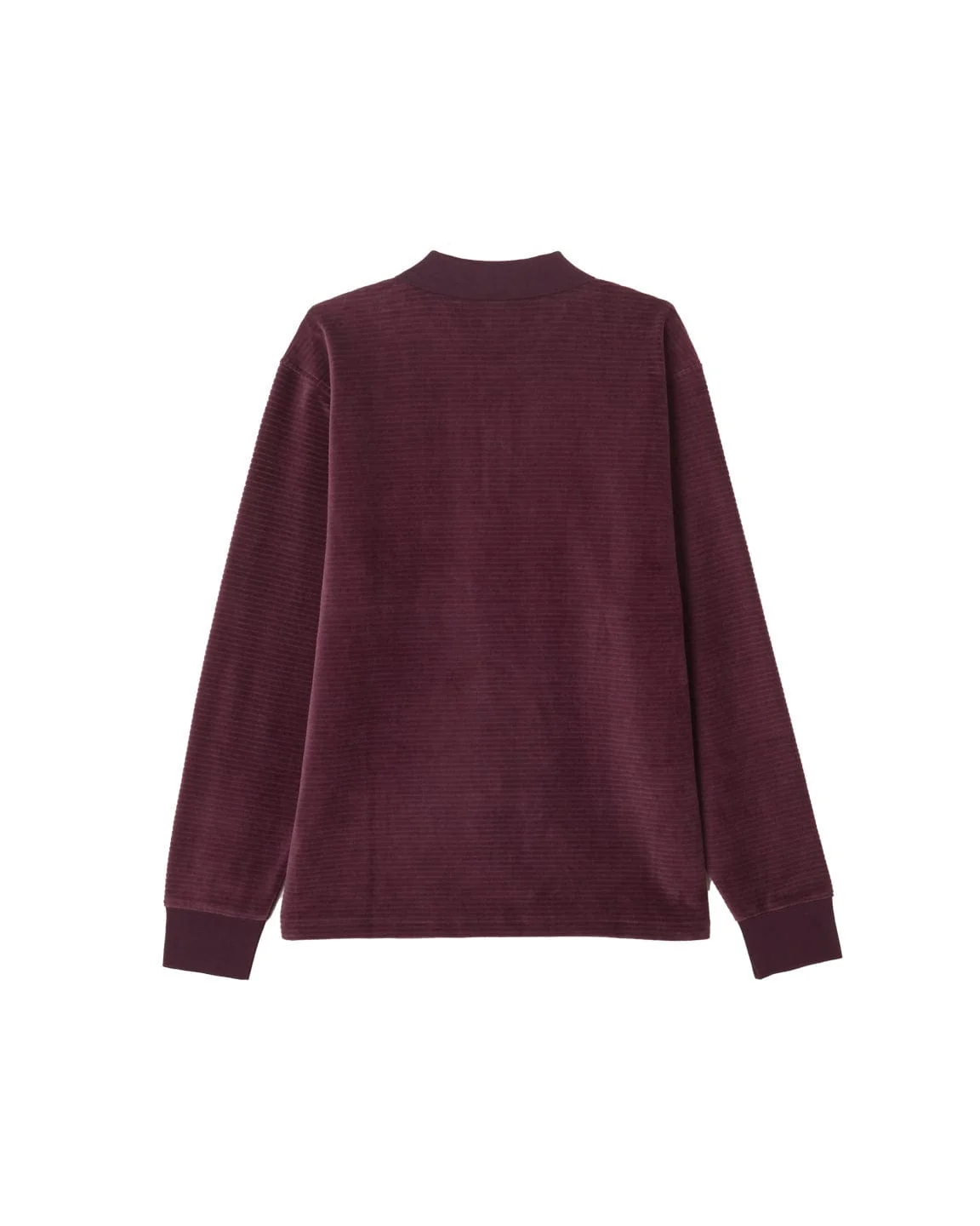 Loop Velour Polo Ls - Image 2