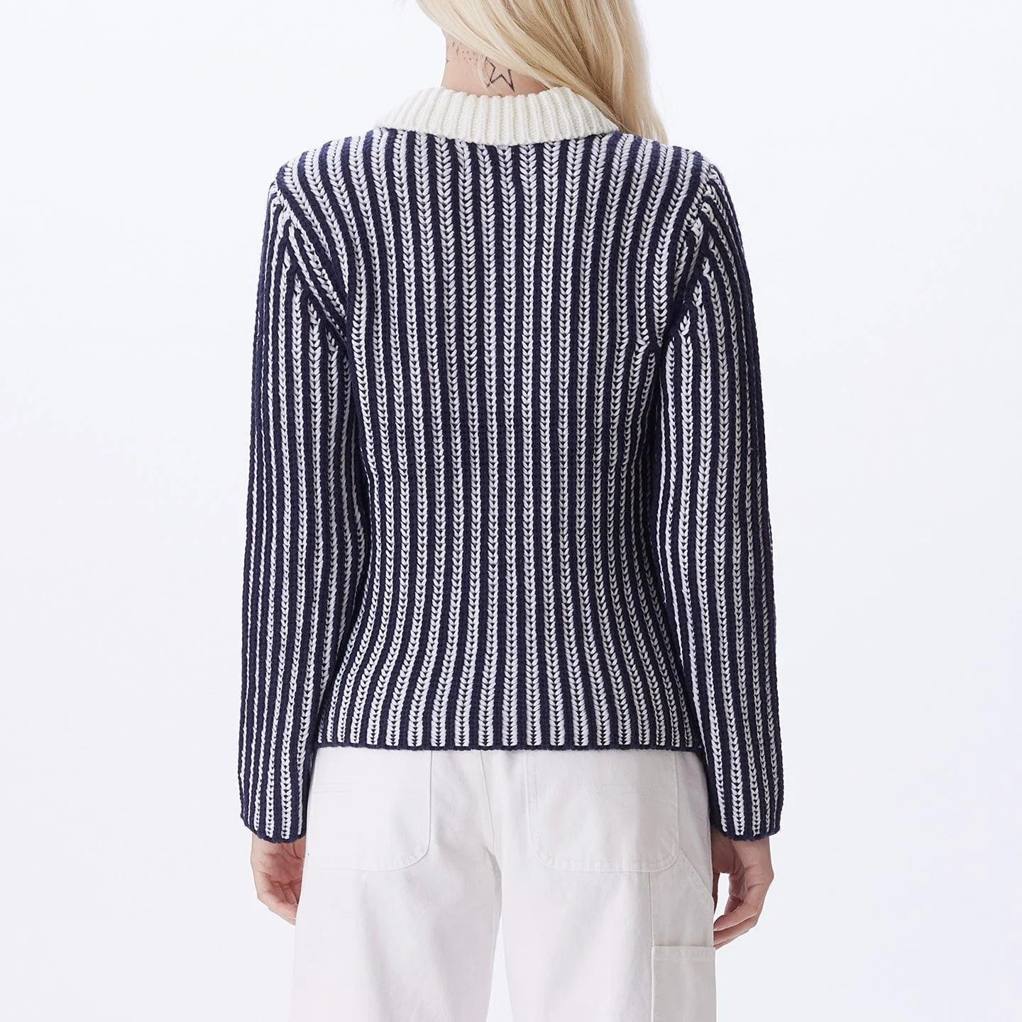 OBEY SYLVIE POLO SWEATER - Image 4