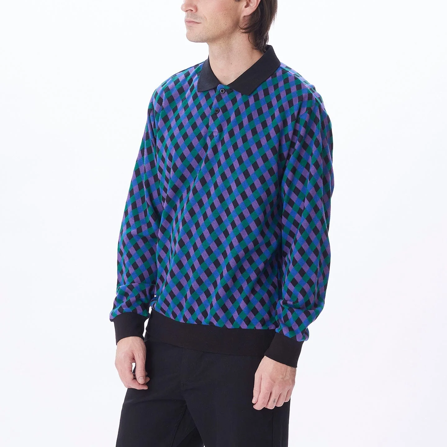 CAPRI JAQUARD POLO LS - Image 3