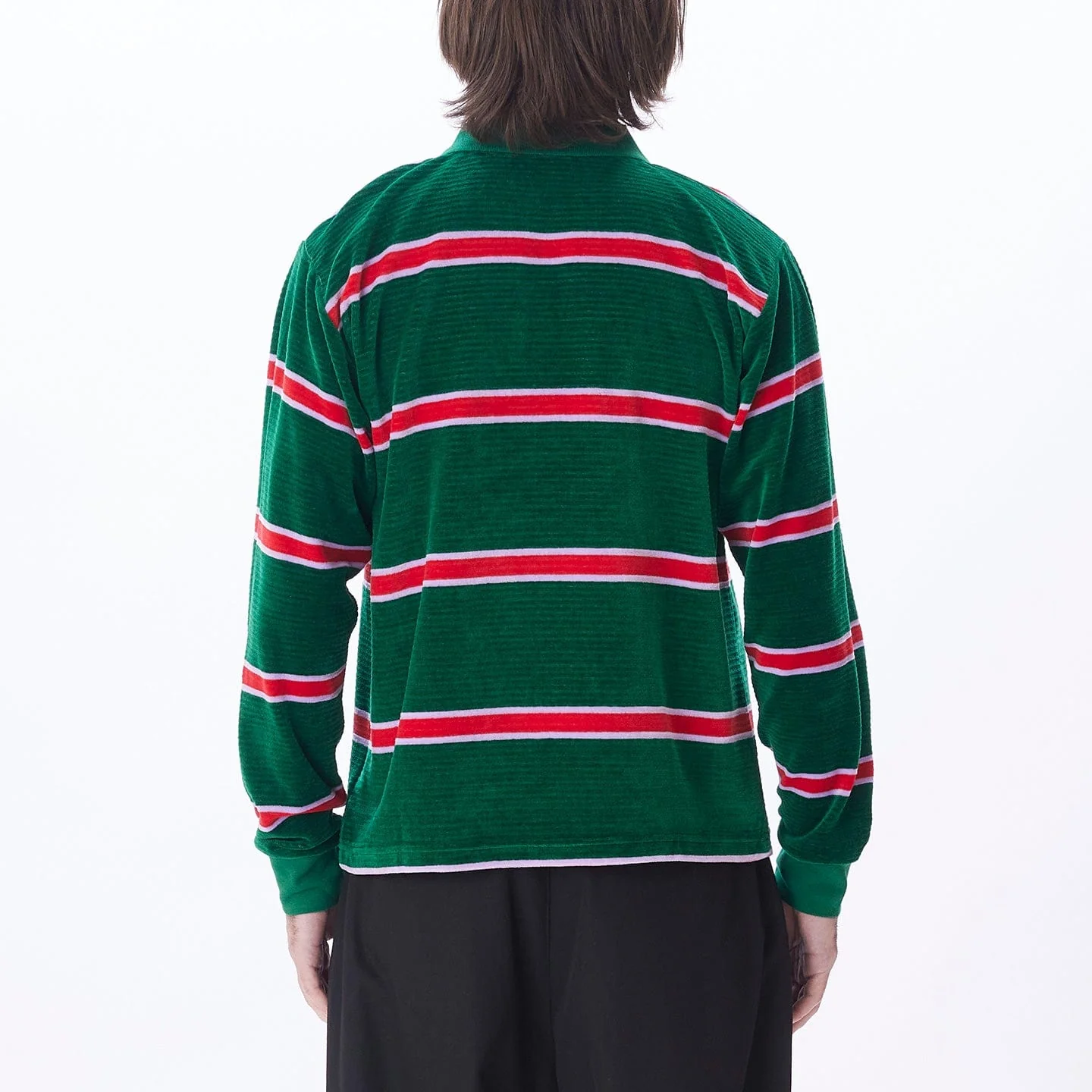 HOLSTIEN VELOUR POLO LS - Image 4