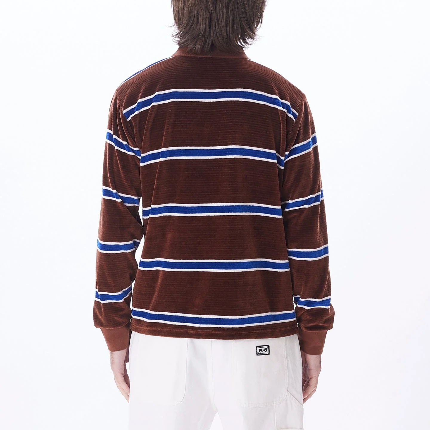HOLSTIEN VELOUR POLO LS - Image 4