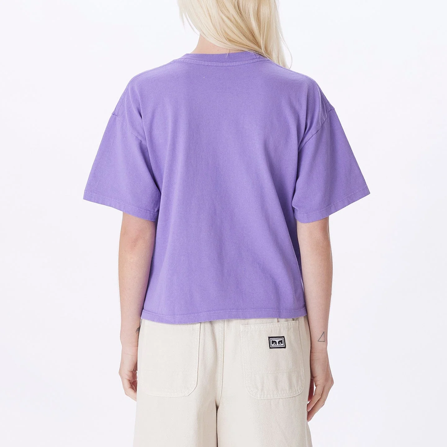 OBEY BLOCKS CUSTOM CROP TEE - Image 3
