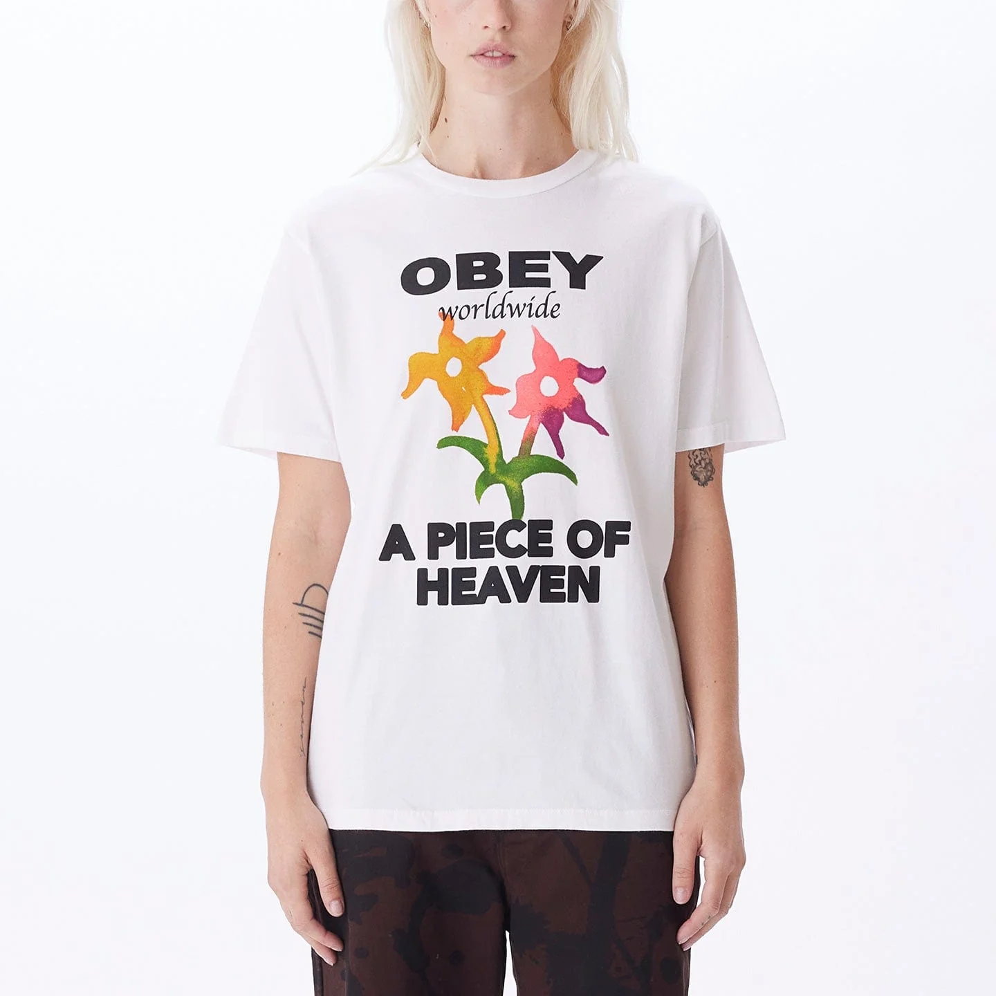OBEY PIECE OF HEAVEN PIGMENT CHOICE BOX TEE