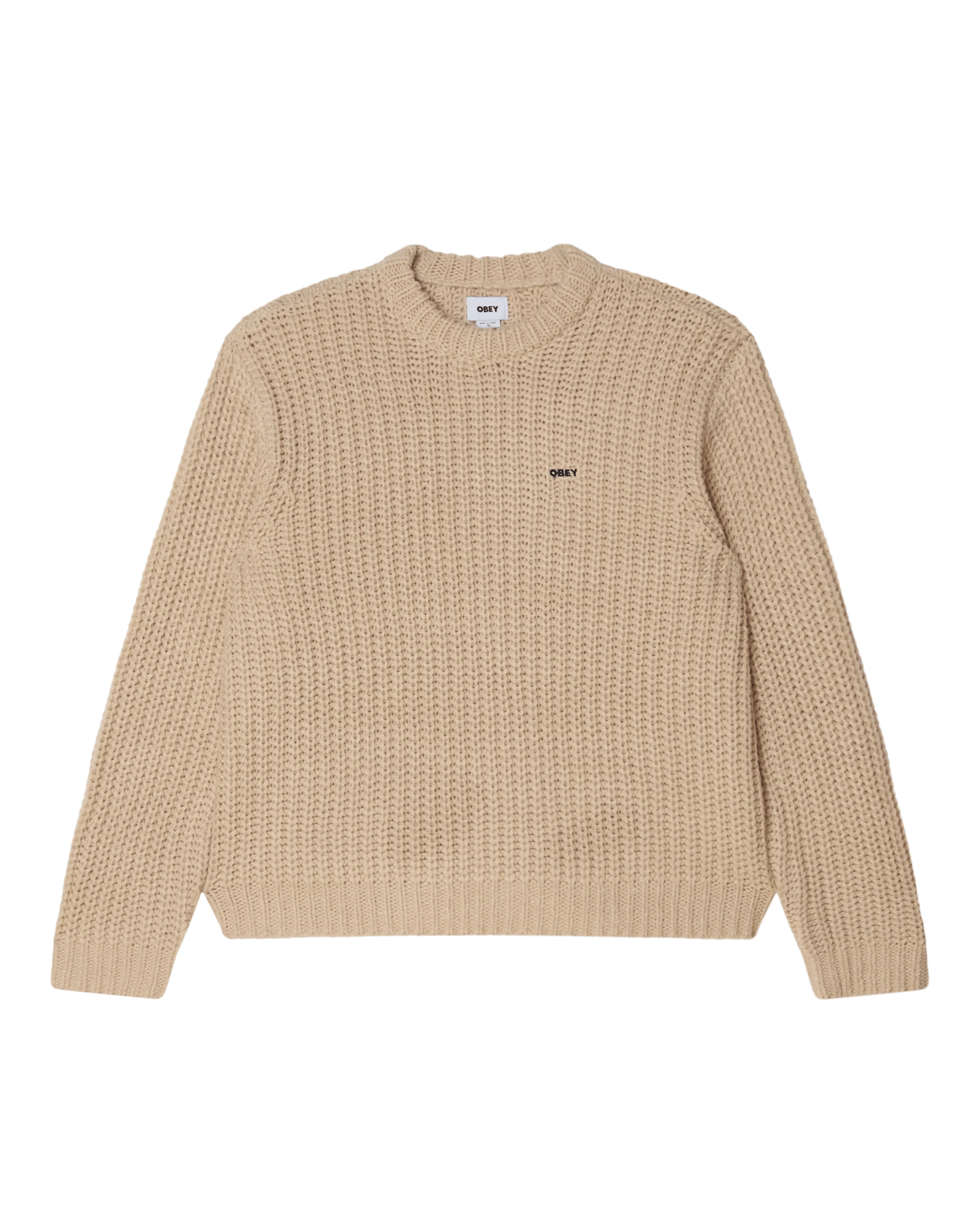 Obey Bold Chunky Sweater