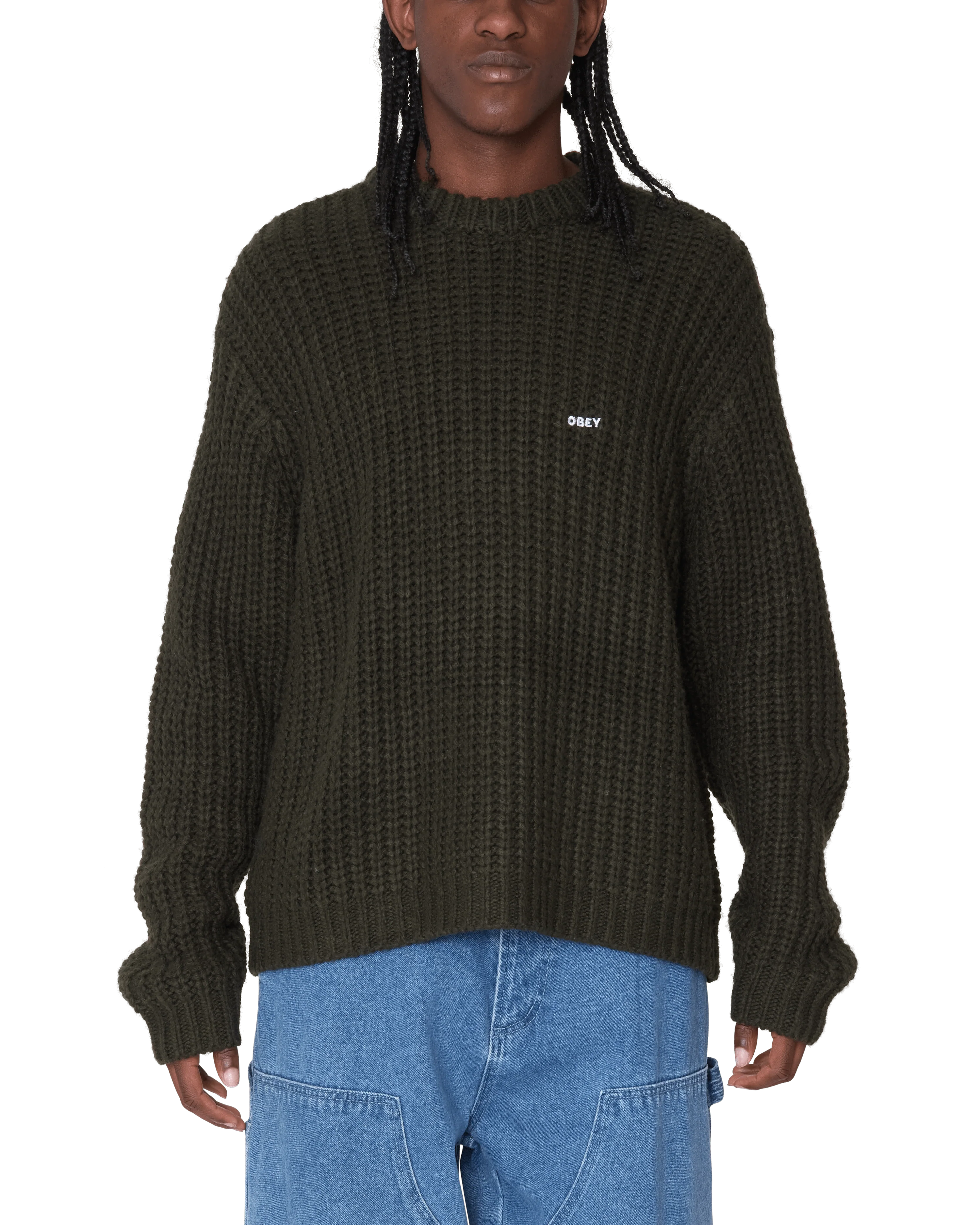 Obey Bold Chunky Sweater - Image 2
