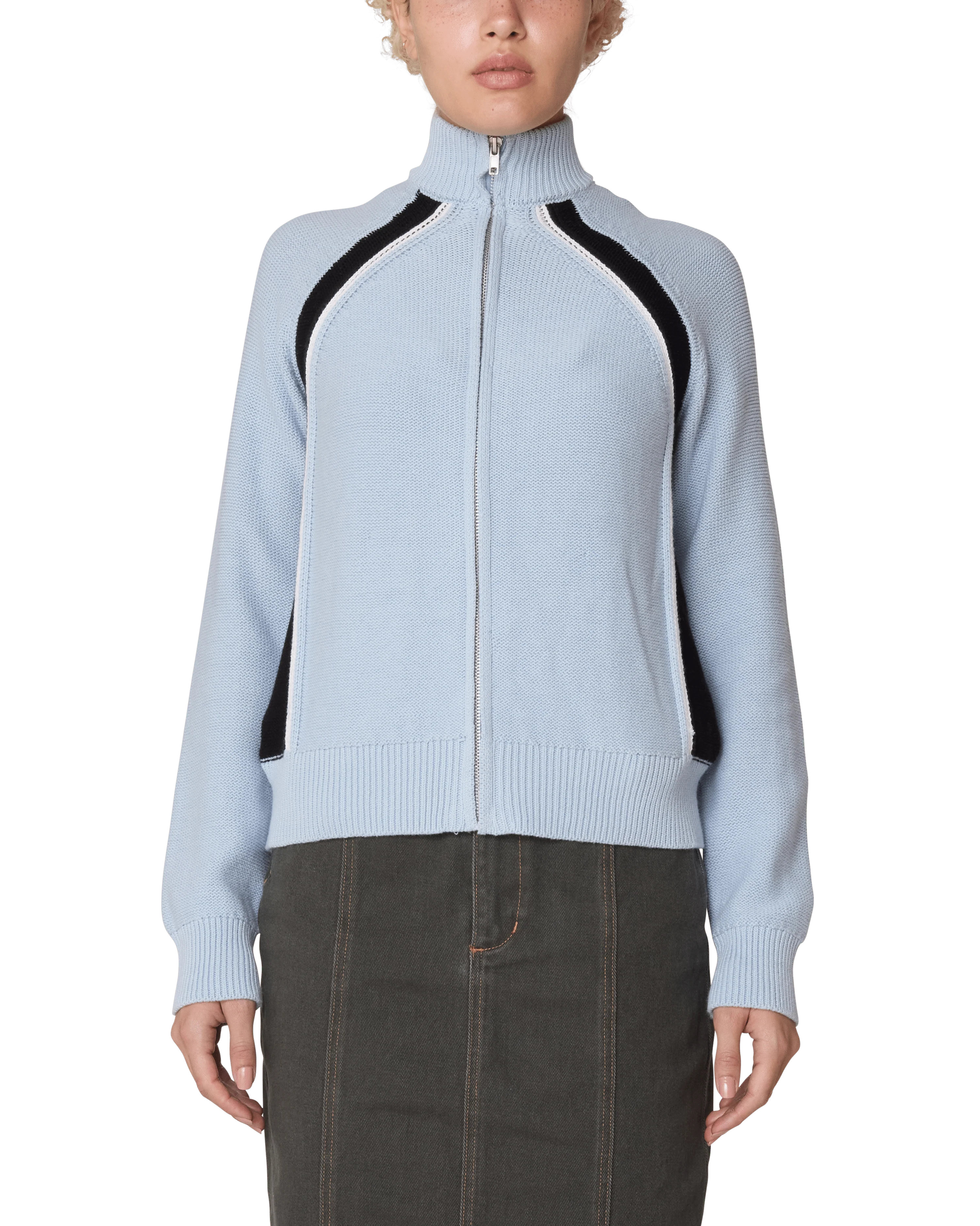 Lizzie Zip Mock Sweater