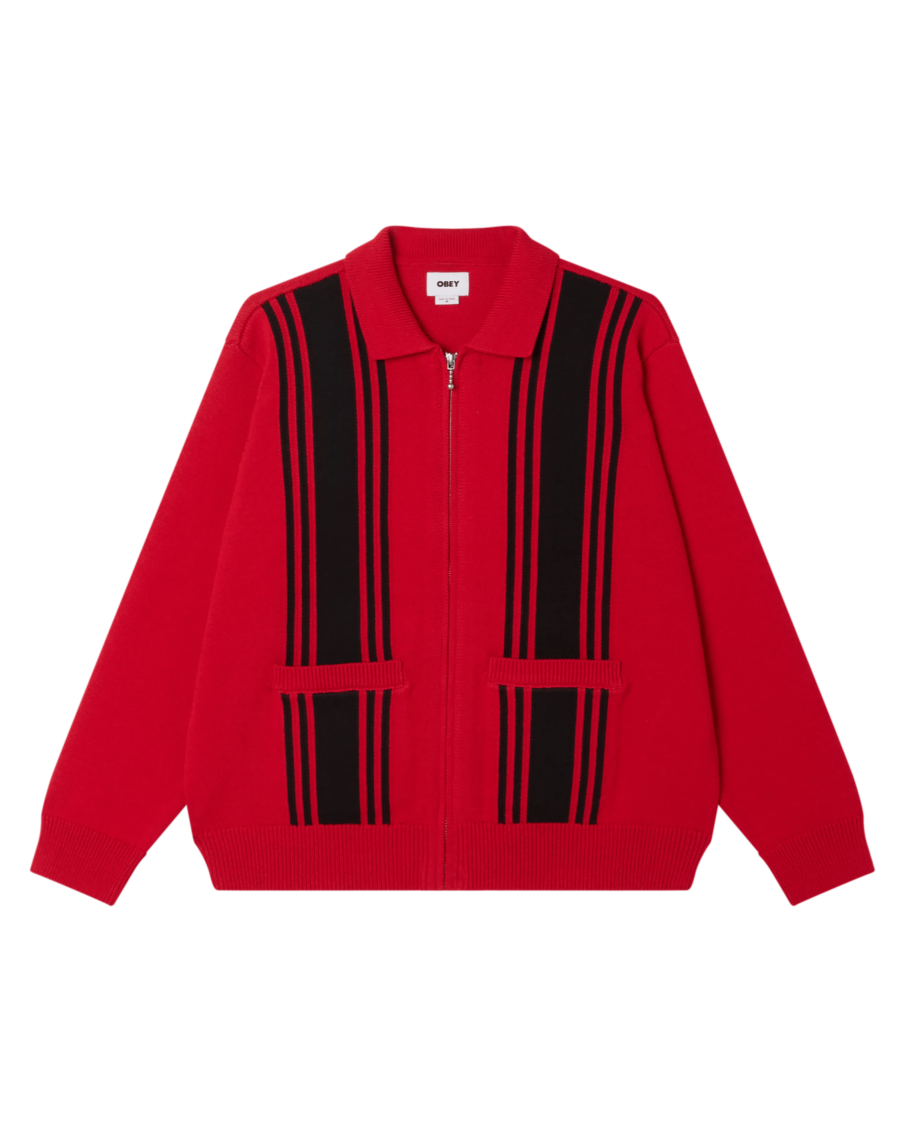 Obey Matt Zip Up Sweater