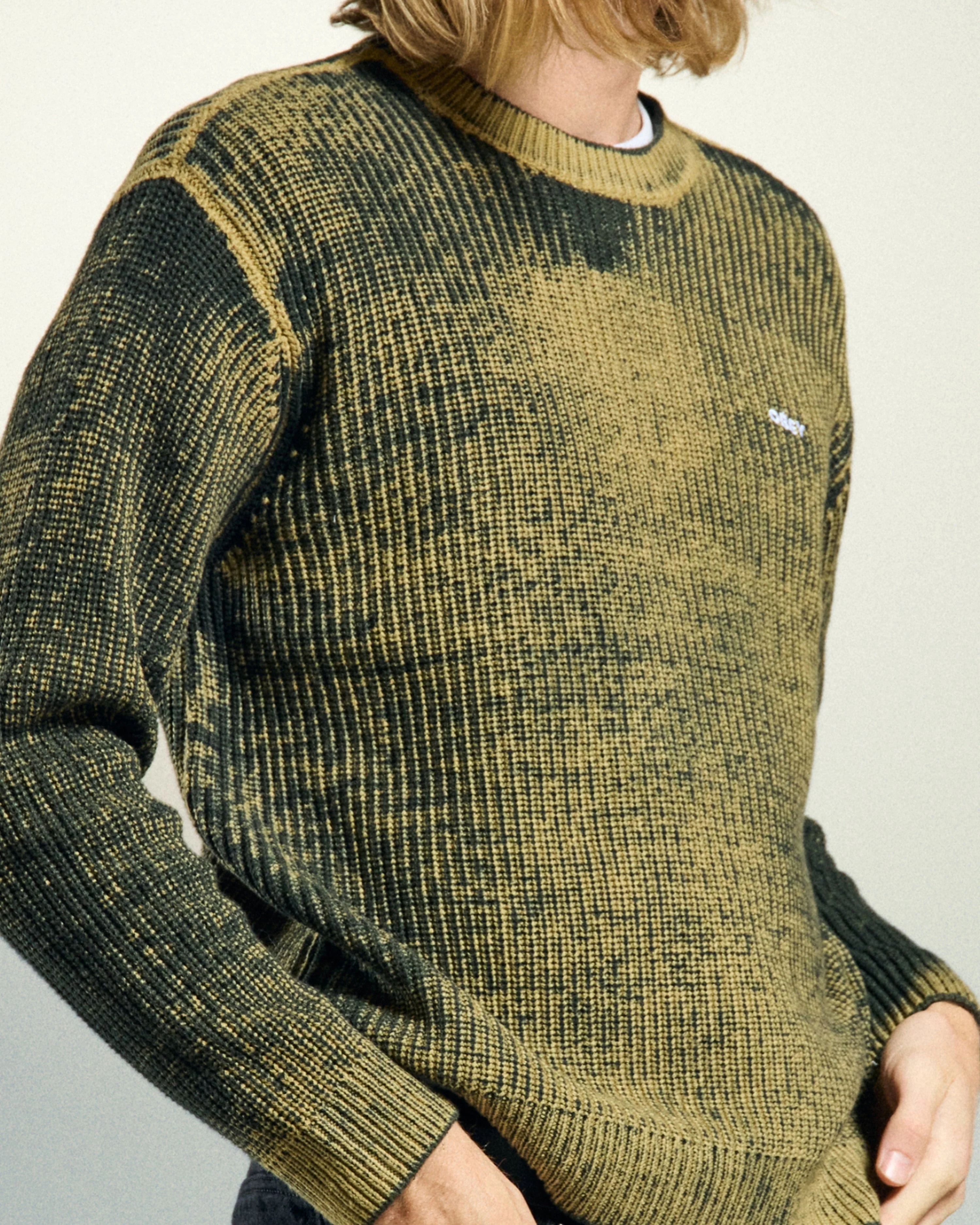 Obey Spray Effect Sweater - Image 3