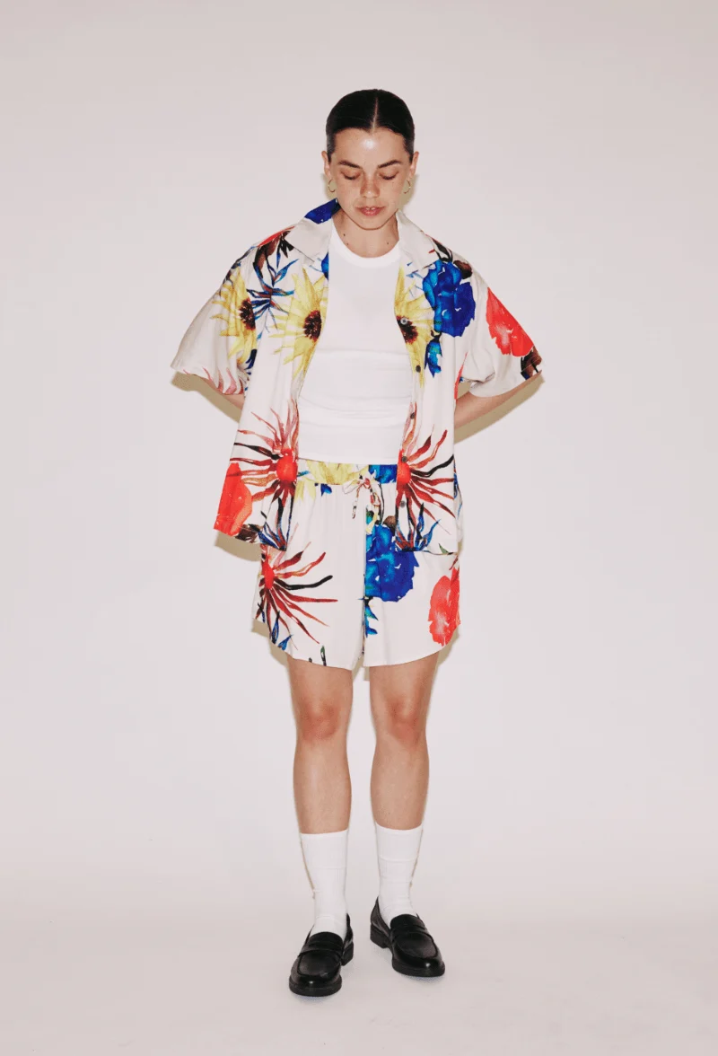 Obey Multi Flowers Shirt - Image 4