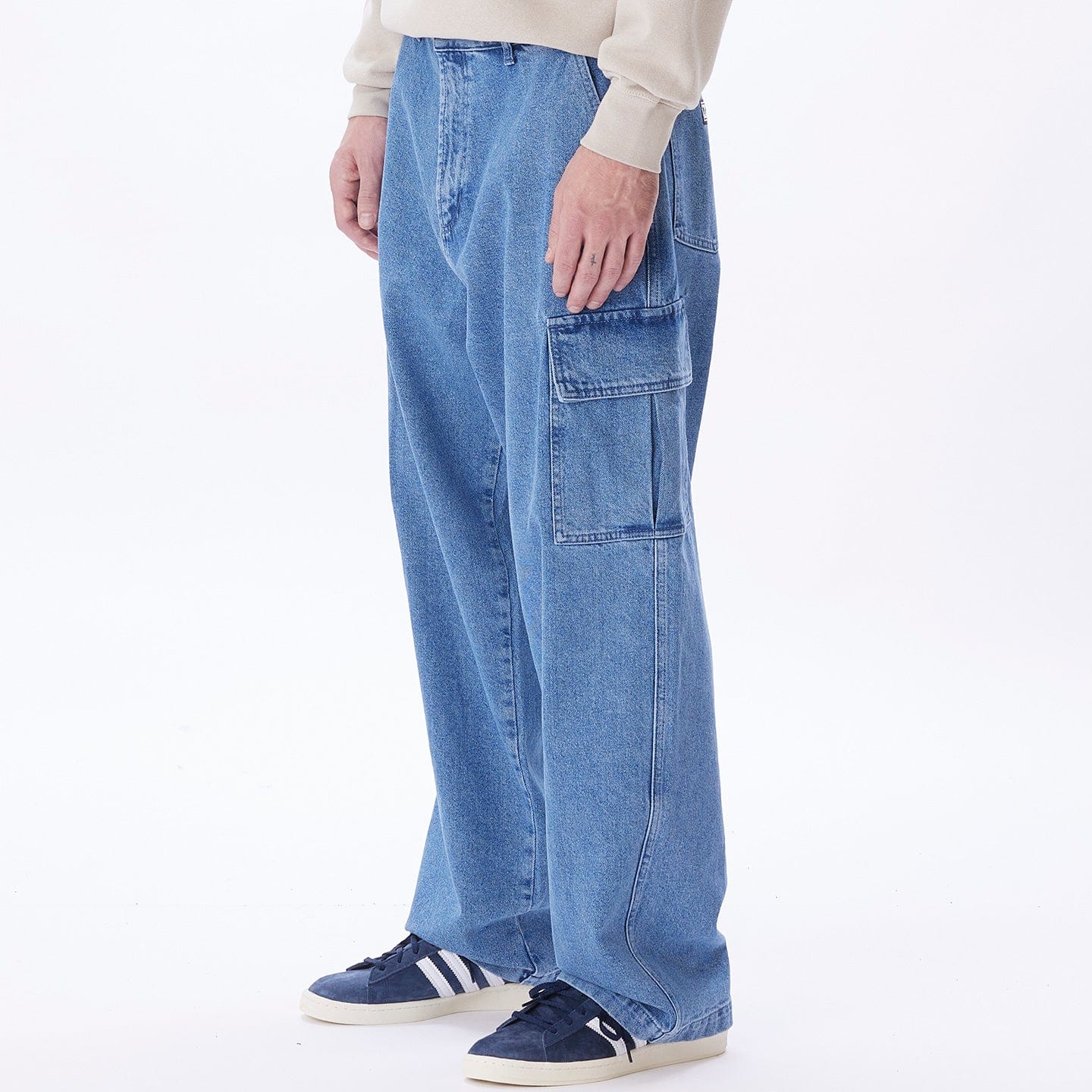 BIG WIG CARGO DENIM PANT - Image 2