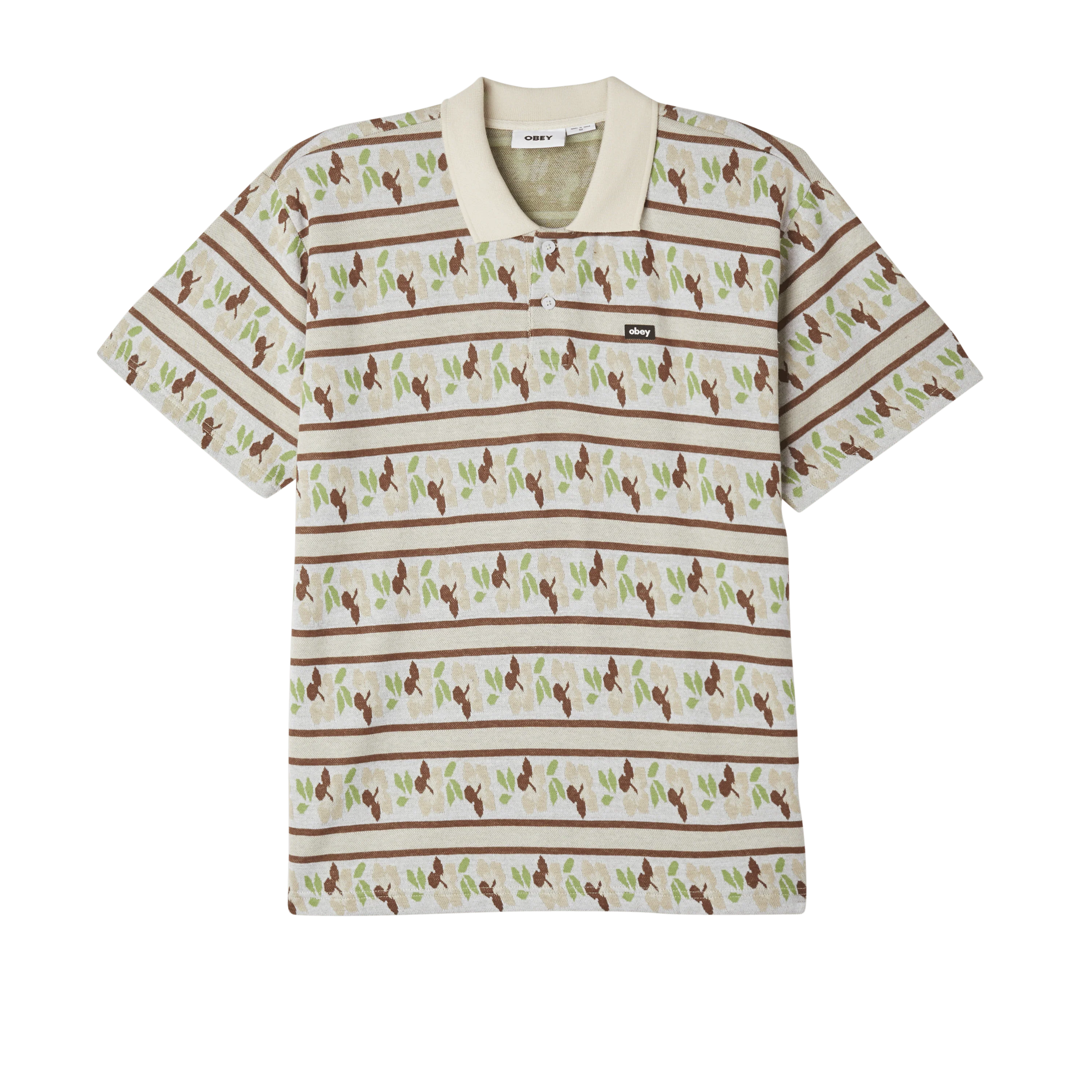 Pressed Jacquard Polo Ss