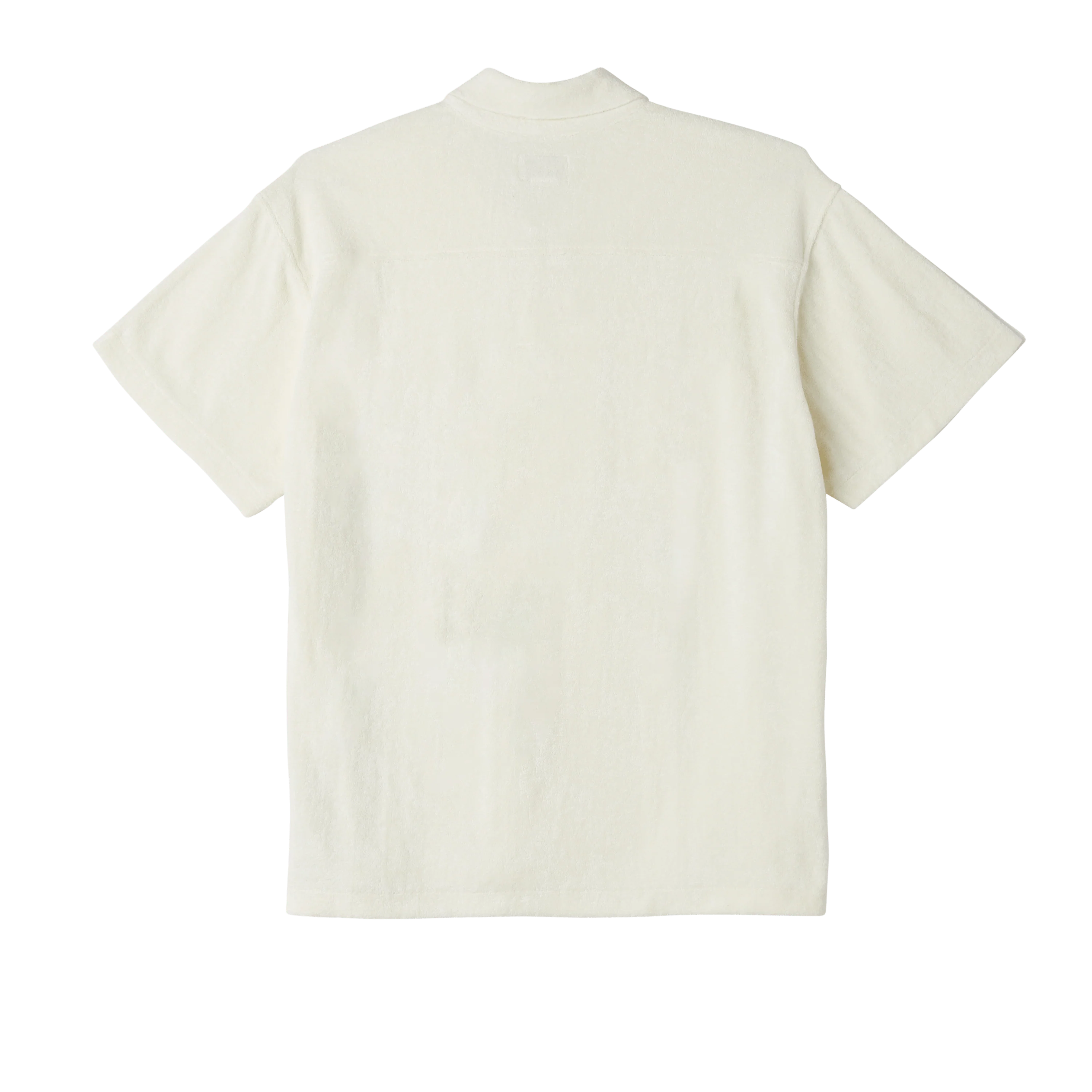 Shelther Terry Cloth Button Up Woven S S - Image 3