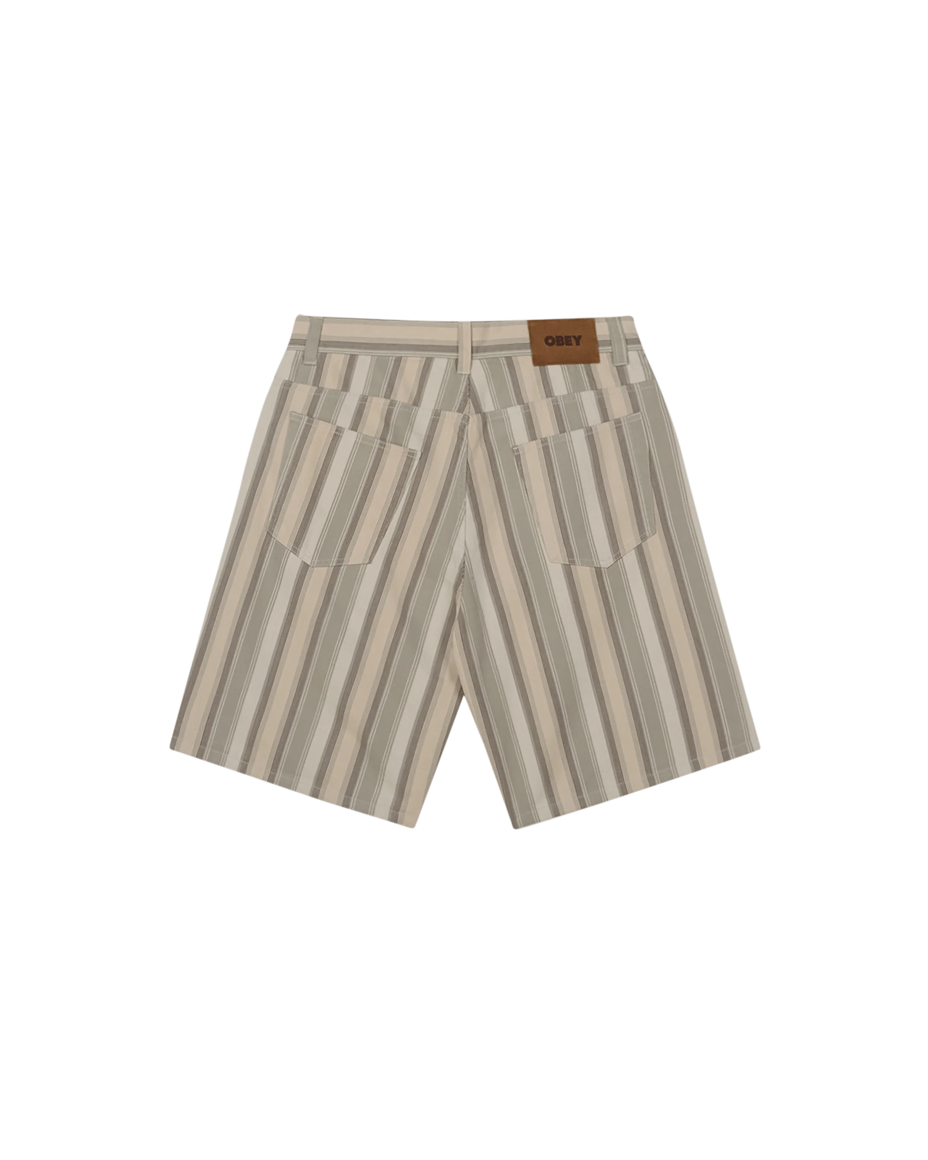 Baja Stripe Baggy Denim Short - Image 4