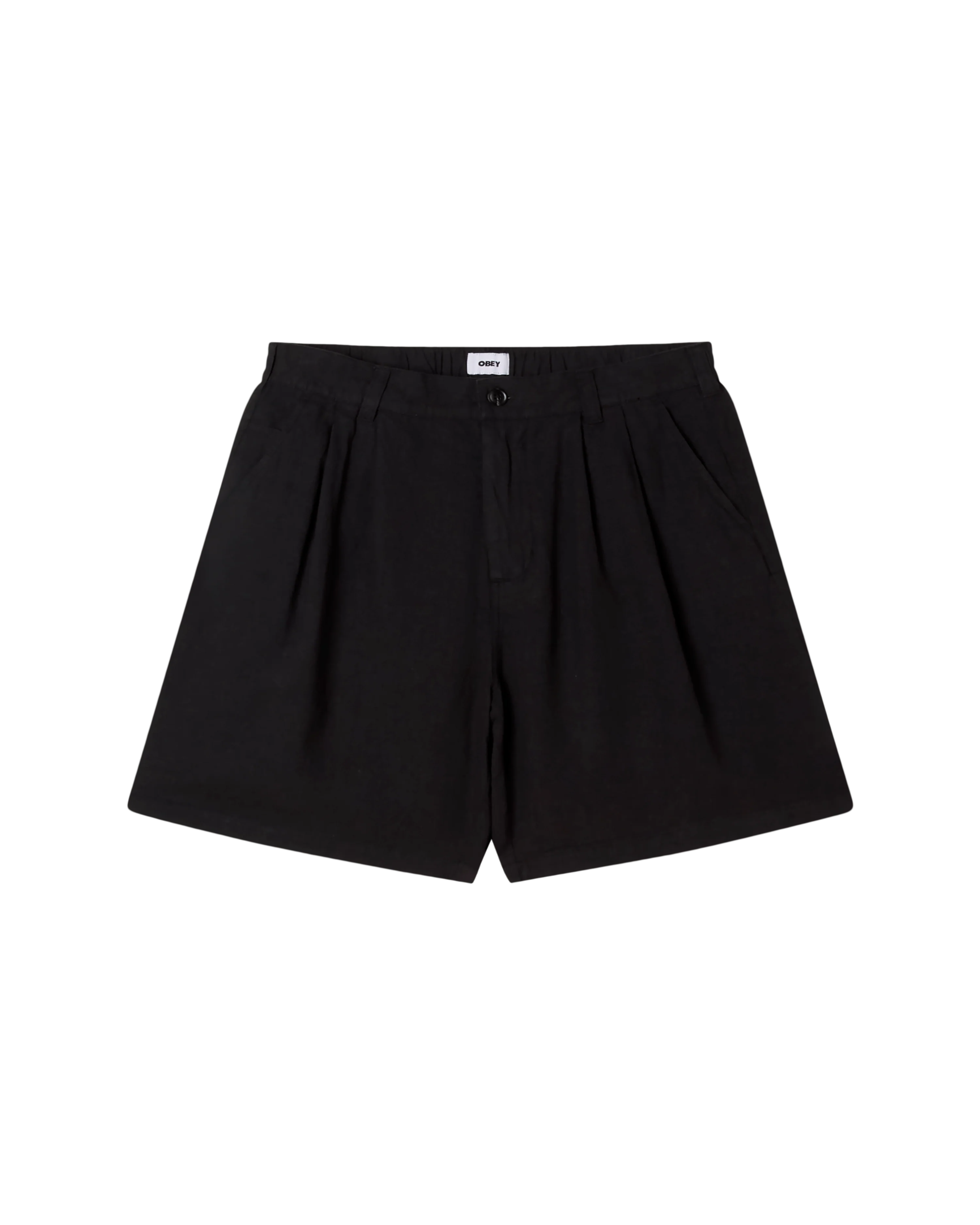 Foster Pleated Linen Short