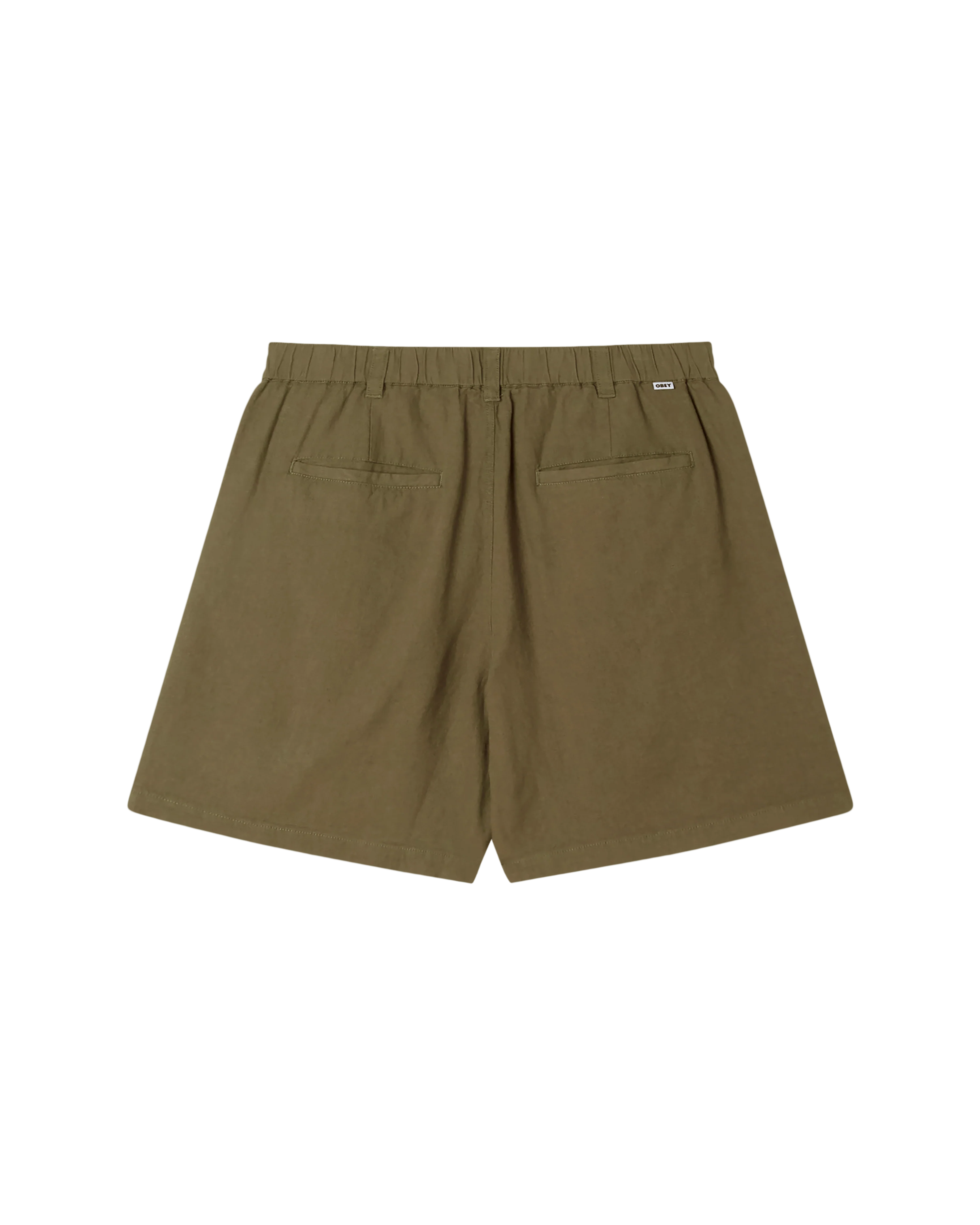 Foster Pleated Linen Short - Image 2