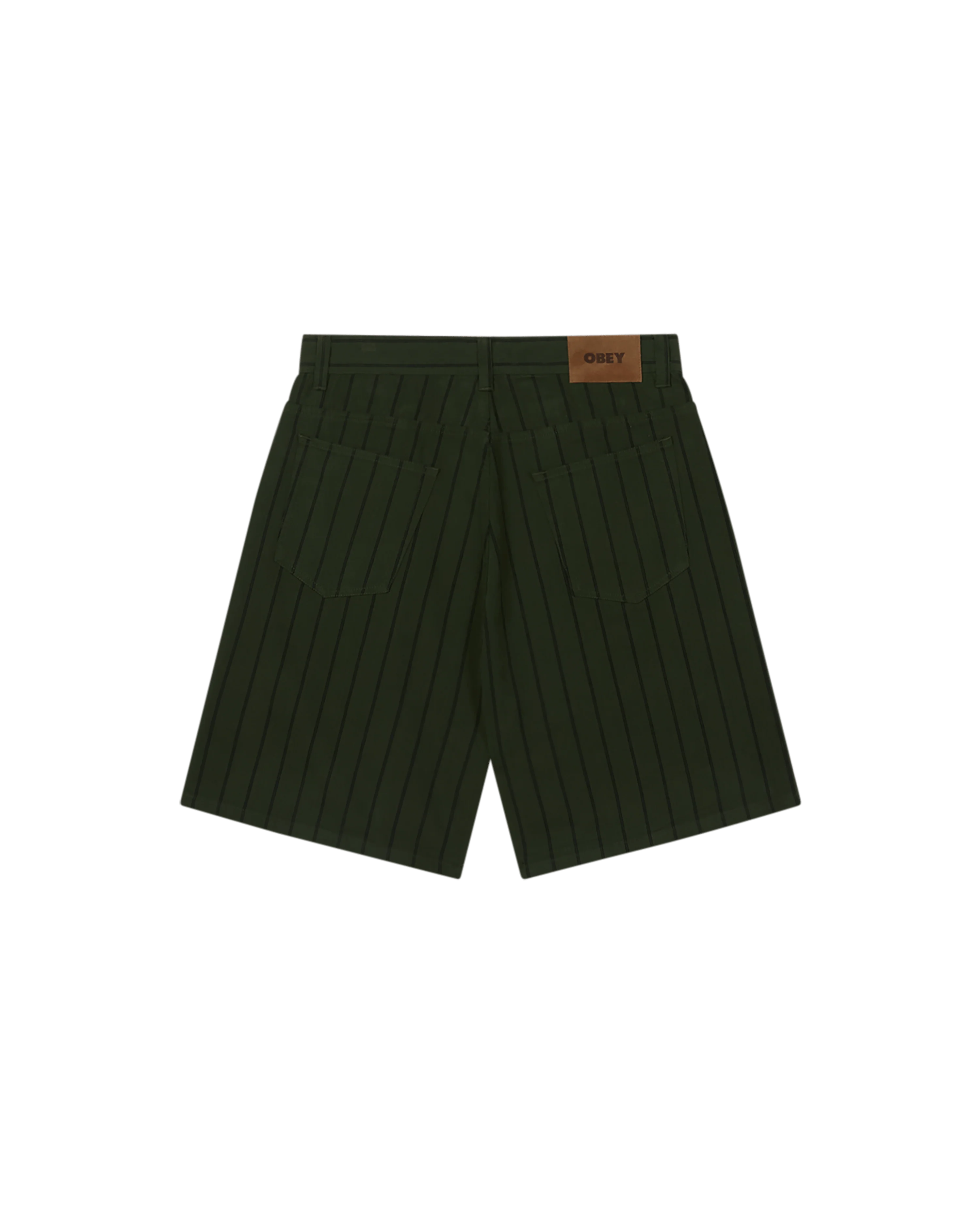 Stripe Baggy Denim Short - Image 4