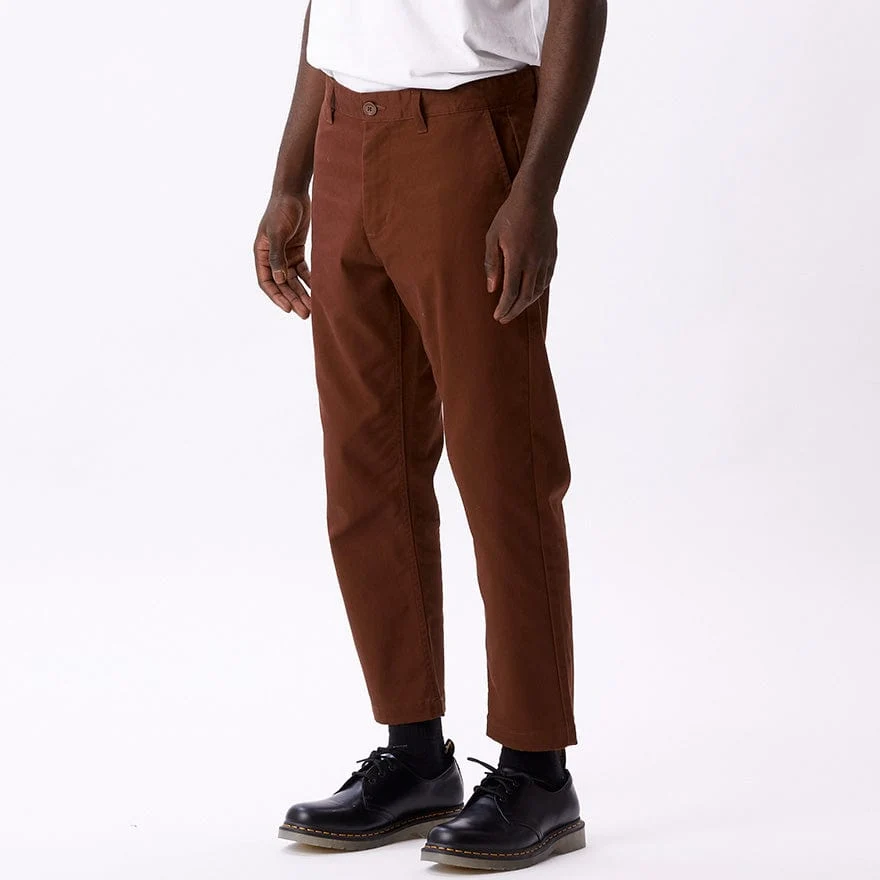 STRAGGLER FLOODED PANTS - SEPIA BROWN - Image 5