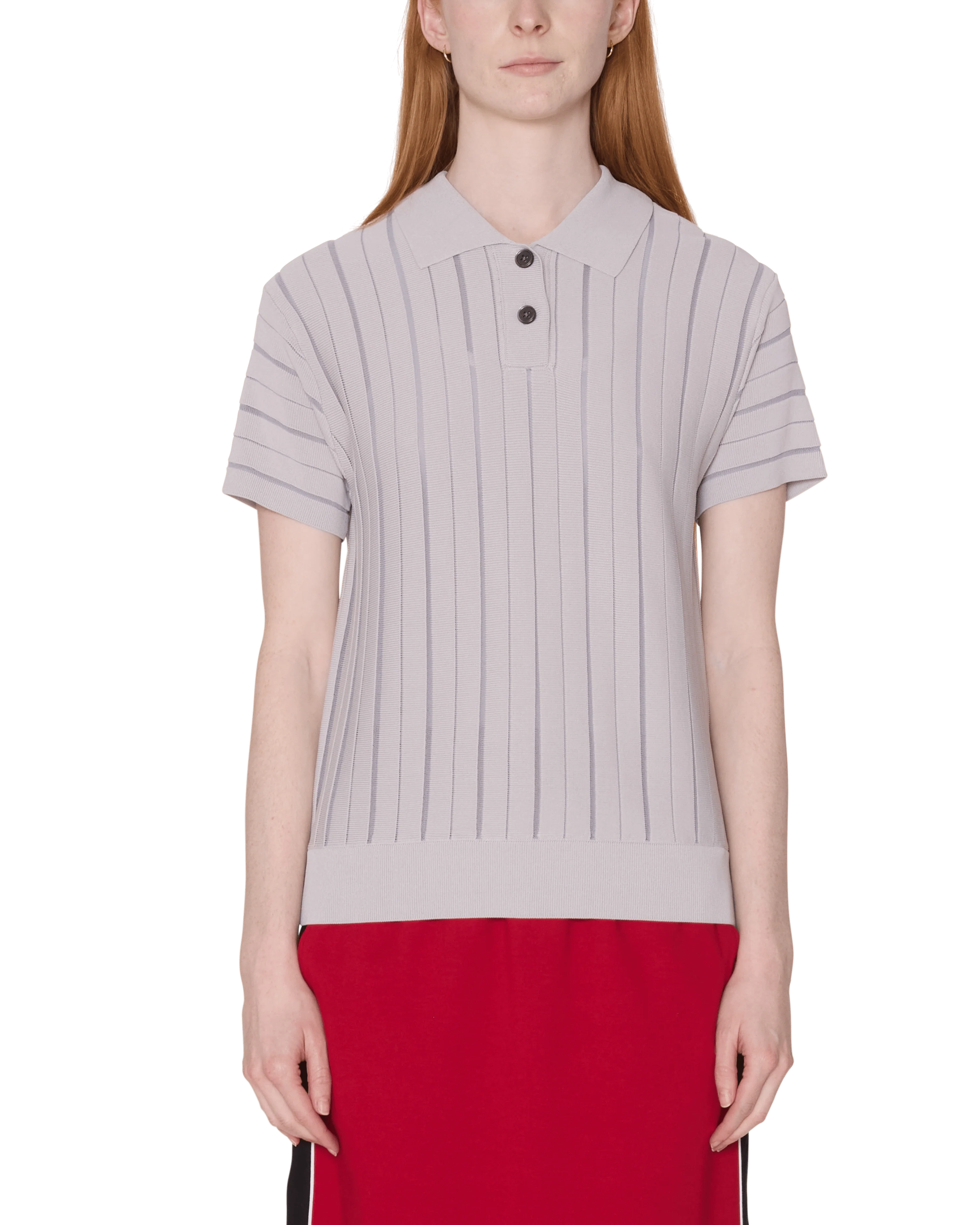 Arlo Stripe Polo Sweater