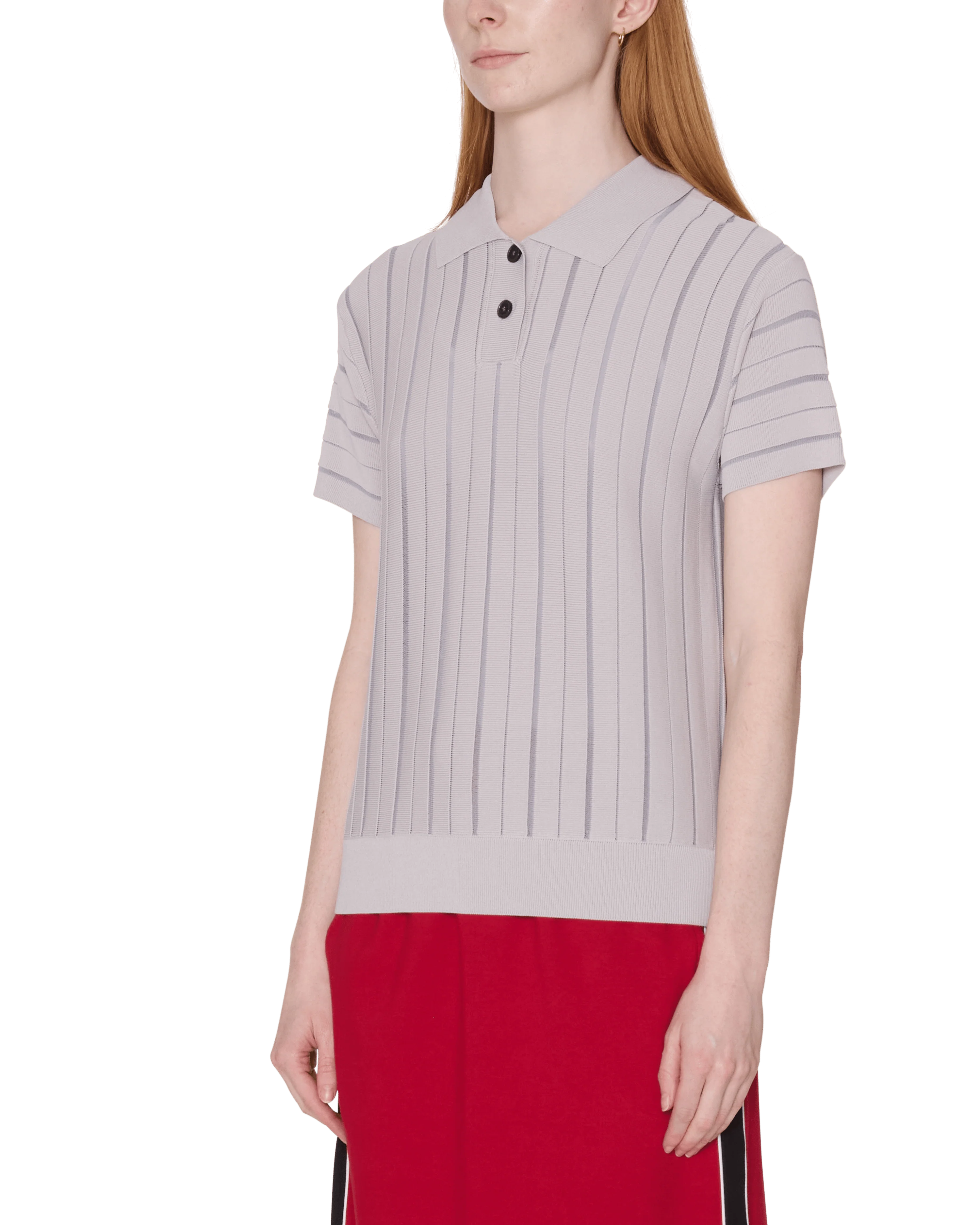 Arlo Stripe Polo Sweater - Image 2