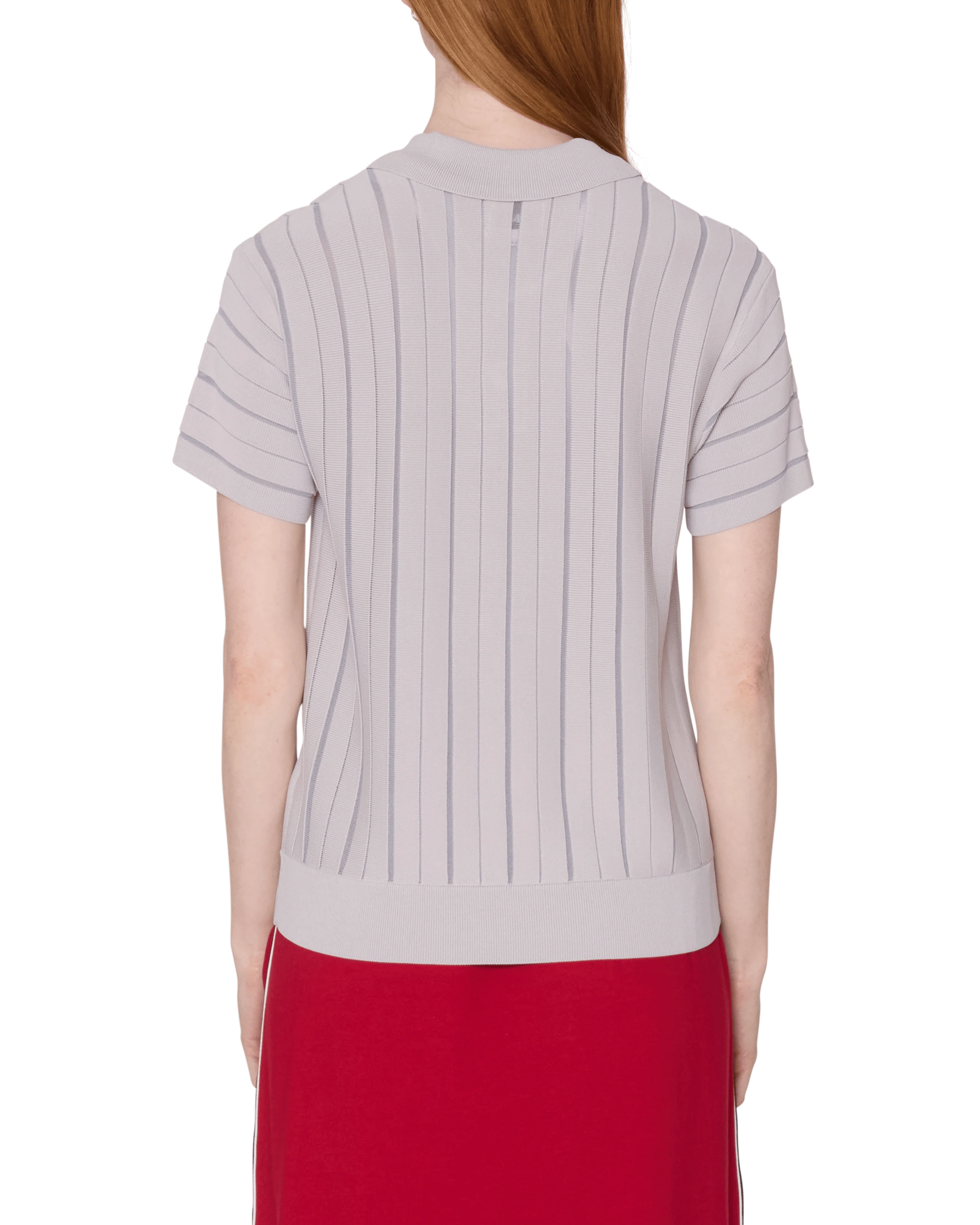 Arlo Stripe Polo Sweater - Image 3