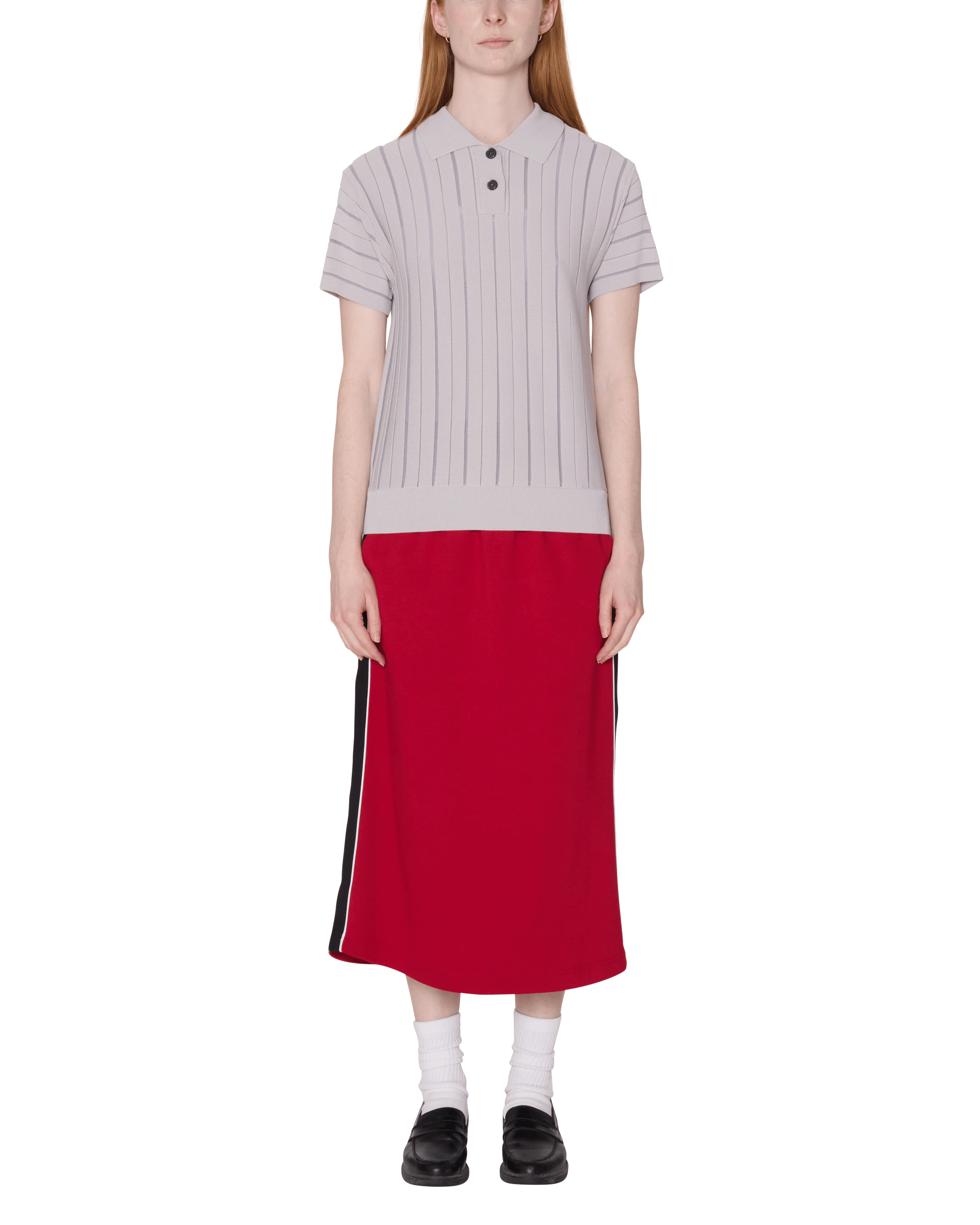 Arlo Stripe Polo Sweater - Image 4
