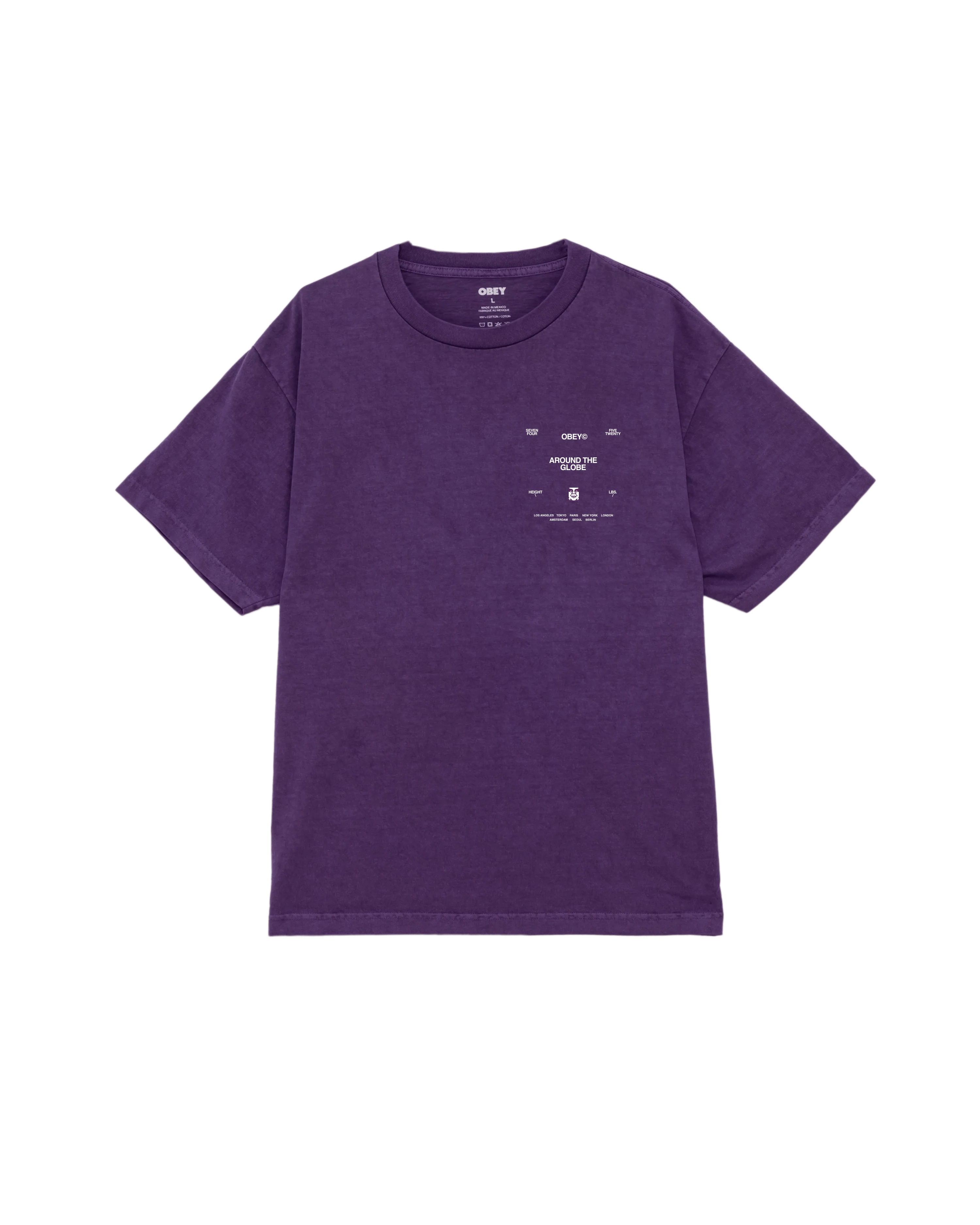 Obey Around The Globe Tee - Image 2