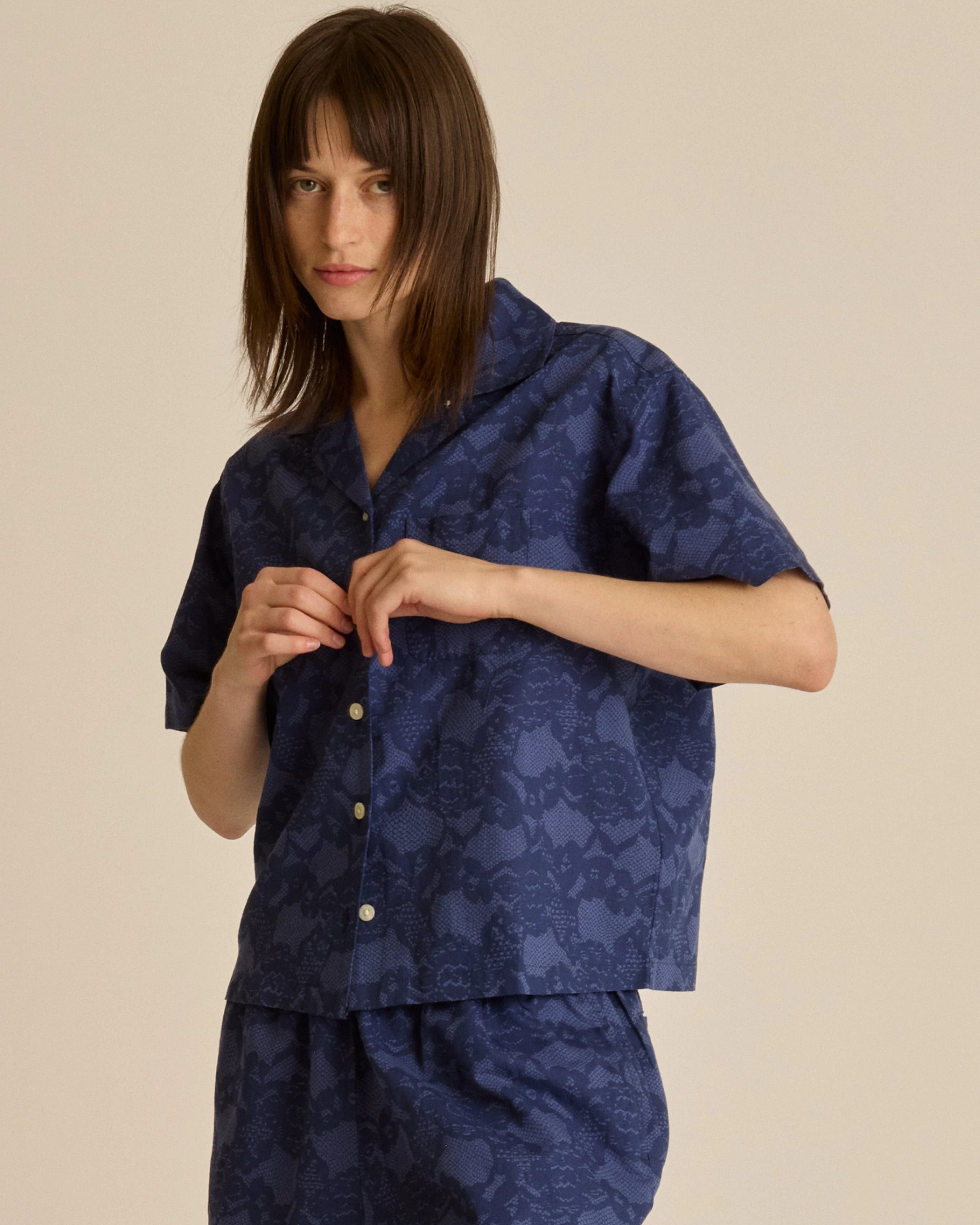 Cecilie Lace Ss Shirt - Image 6