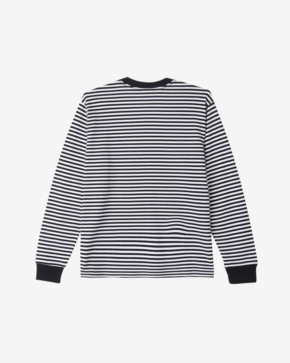 Established Works Eyes Stripe Tee Ls - Image 2