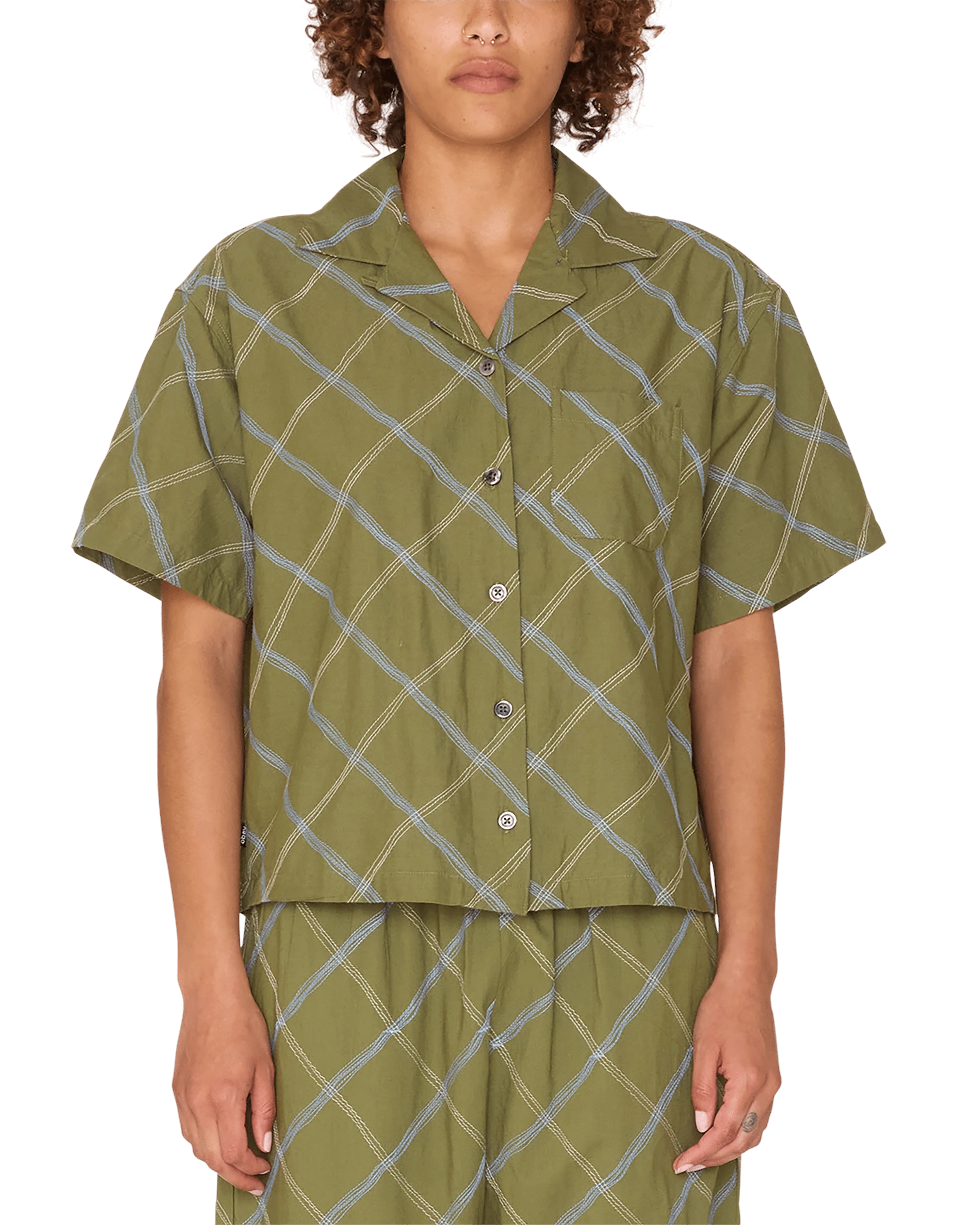 Lilith Diamond Stitch Ss Shirt