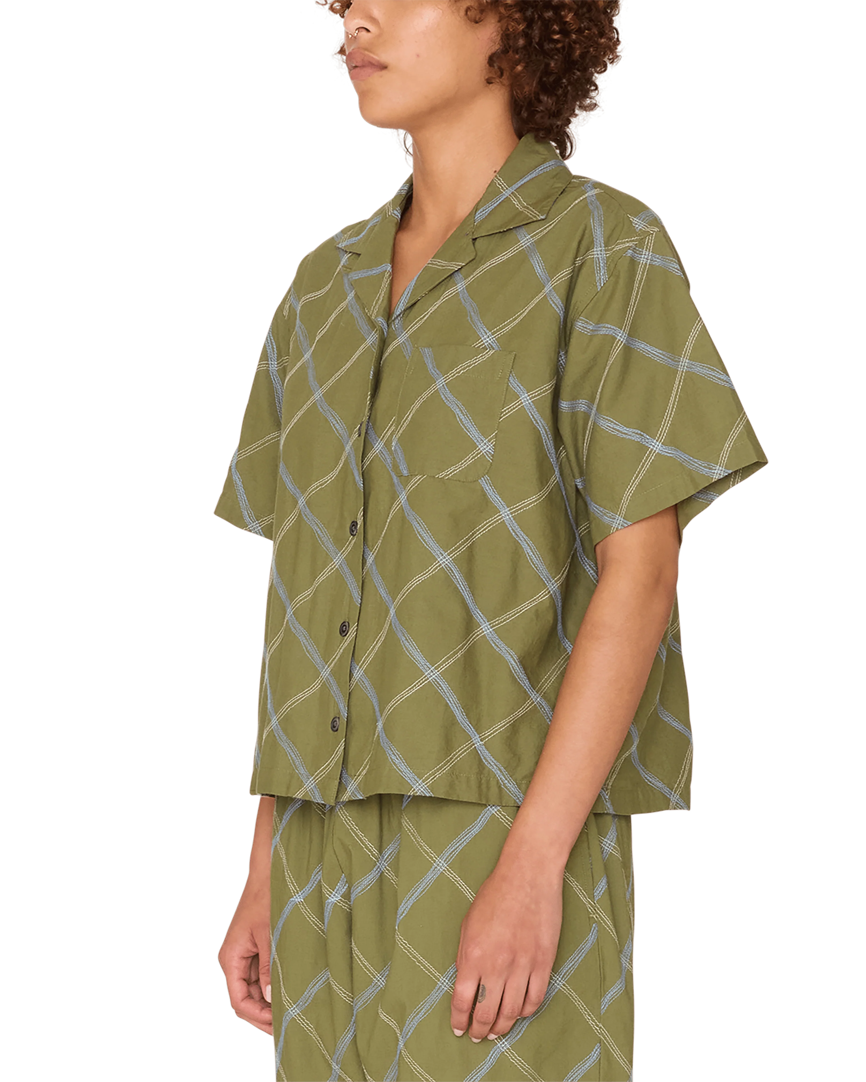 Lilith Diamond Stitch Ss Shirt - Image 2