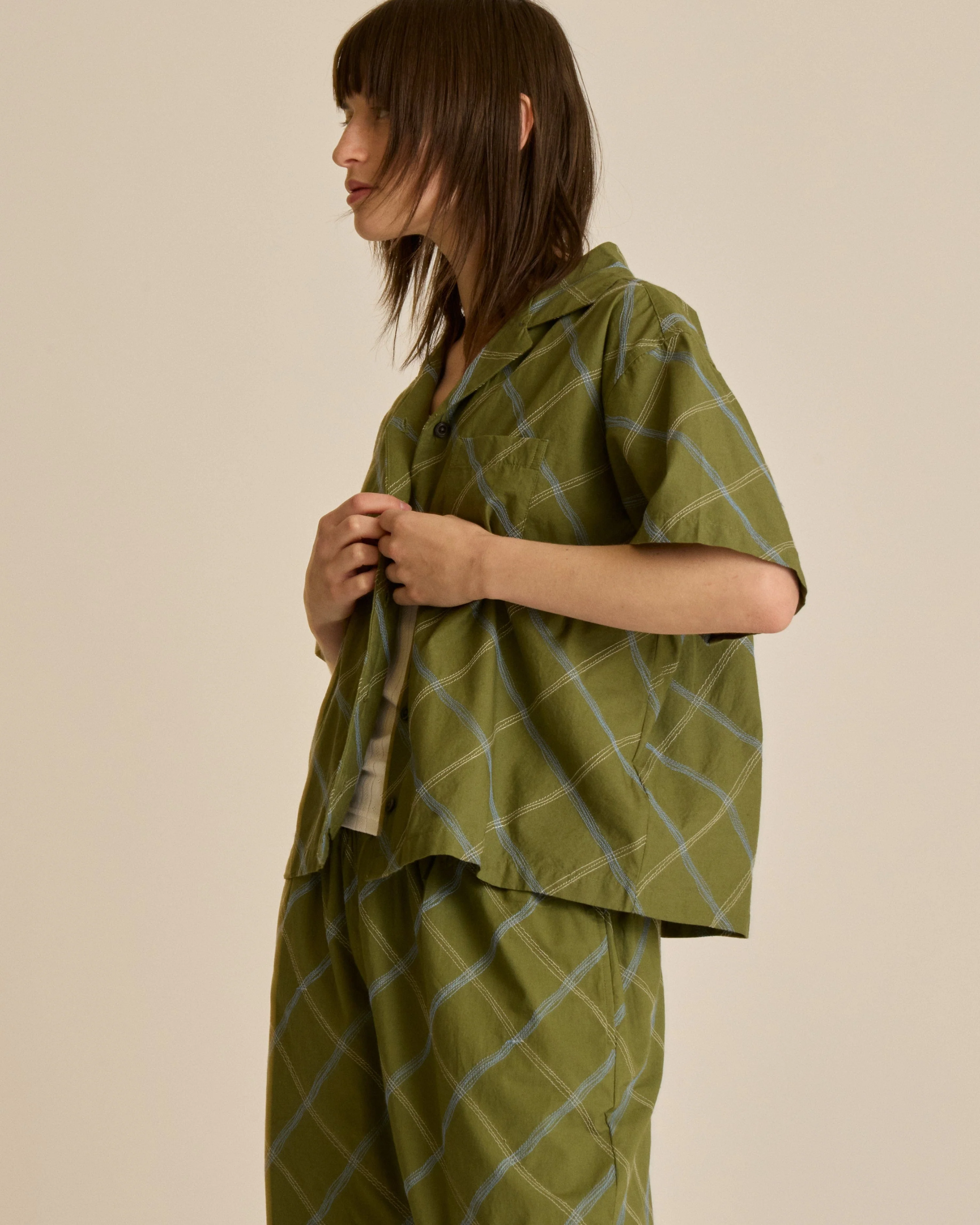 Lilith Diamond Stitch Ss Shirt - Image 6