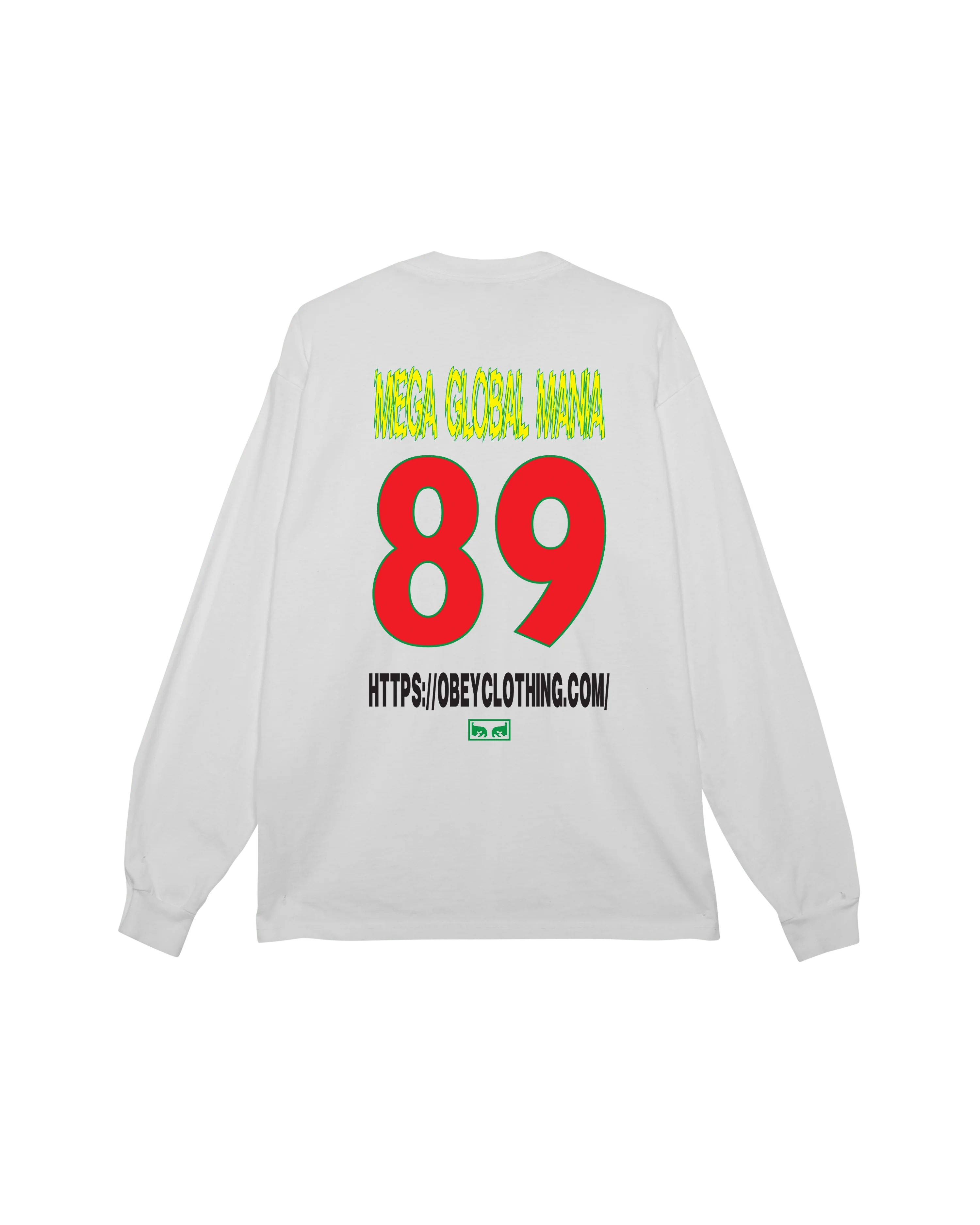 Obey Mega Global Mania Tee Ls