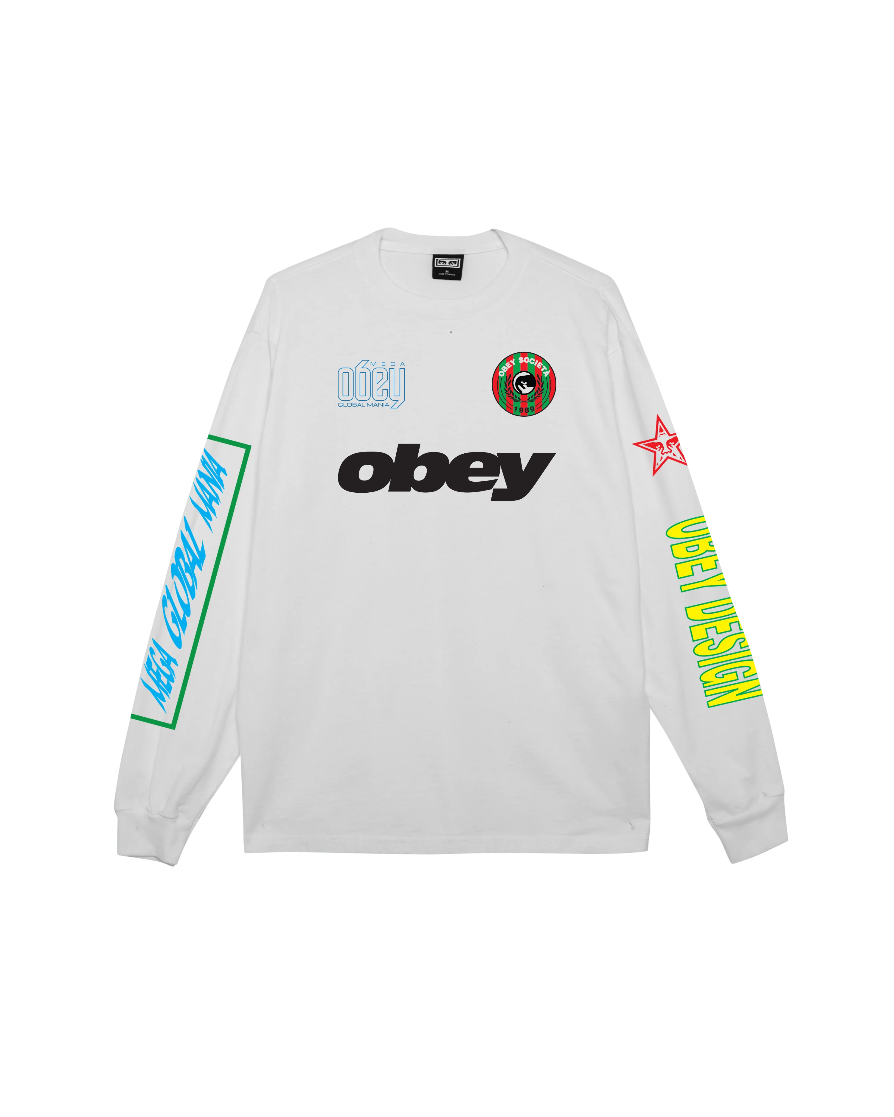 Obey Mega Global Mania Tee Ls - Image 2