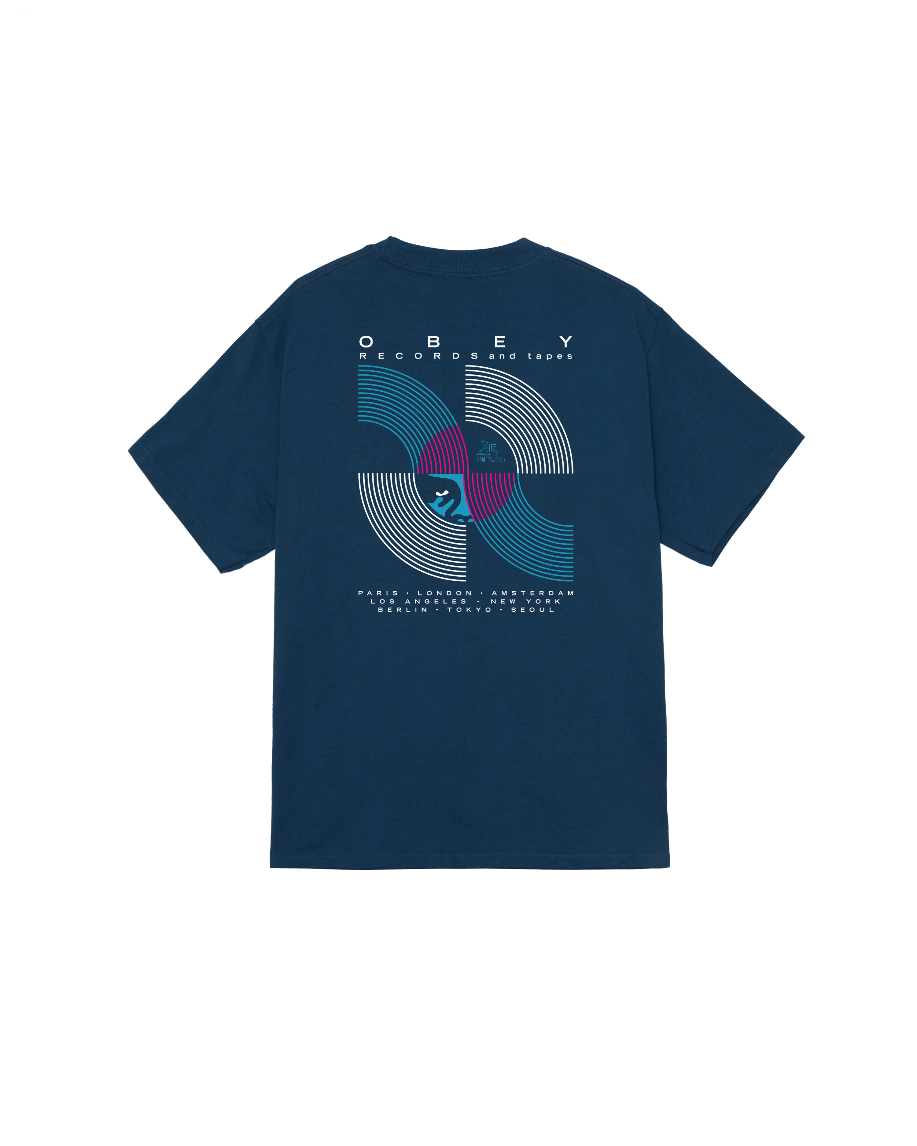 Obey Records And Tapes Tee