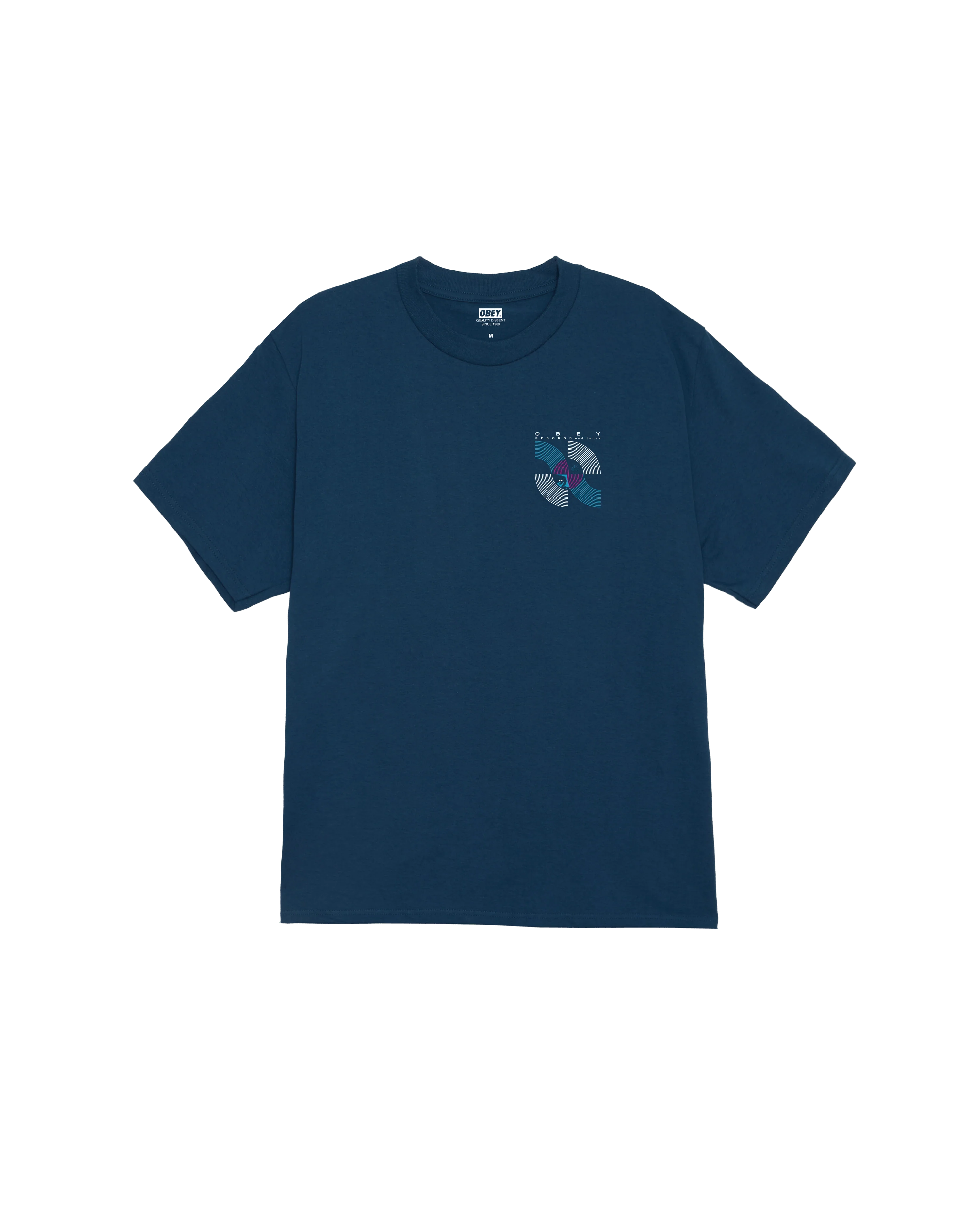 Obey Records And Tapes Tee - Image 2