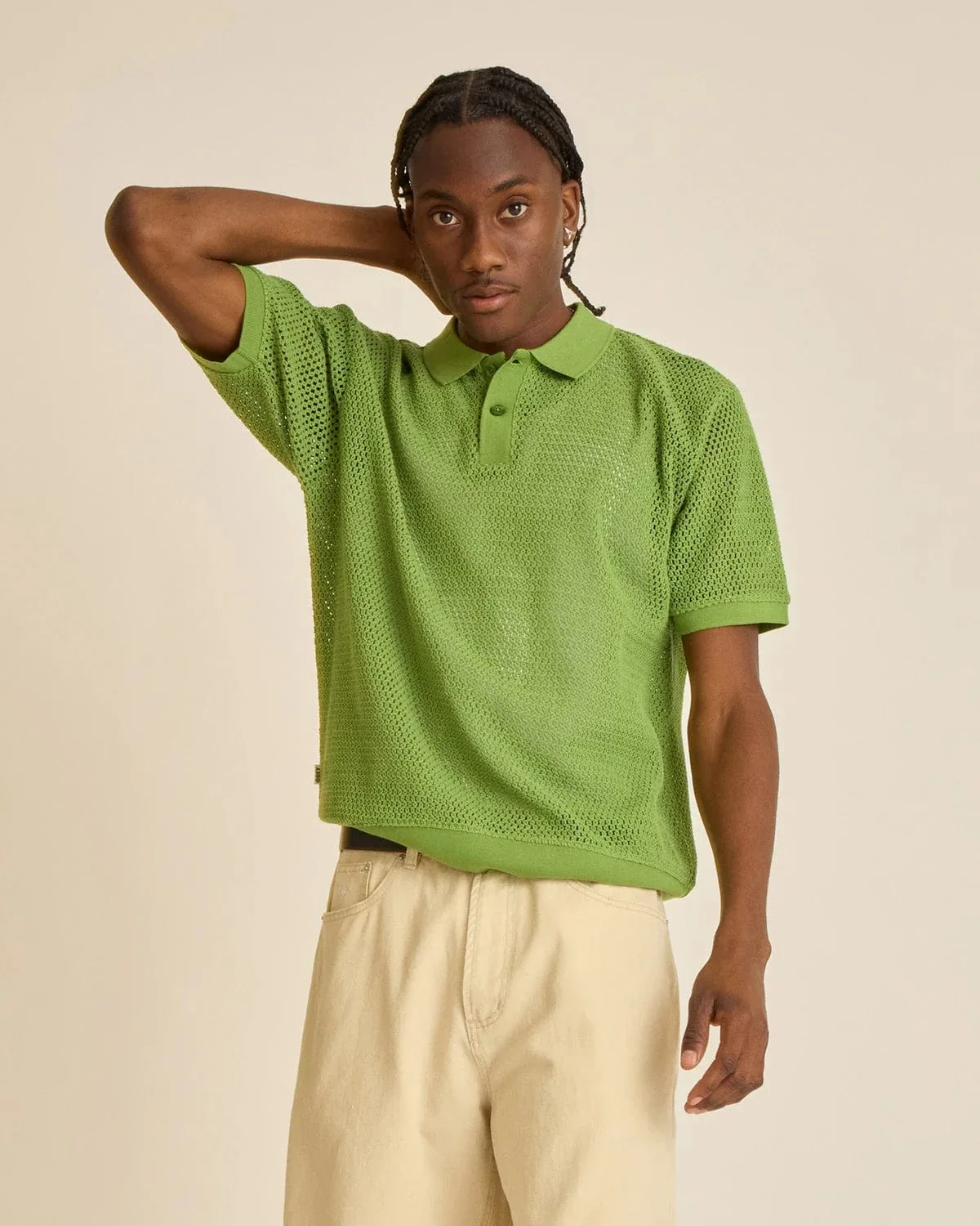 Saratoga Mesh Polo Ss - Image 2