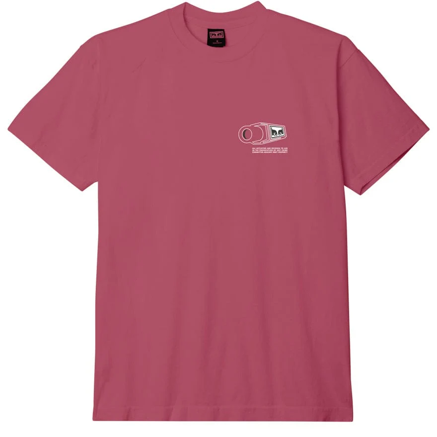 Obey Warning Heavy Weight Tee - Image 2